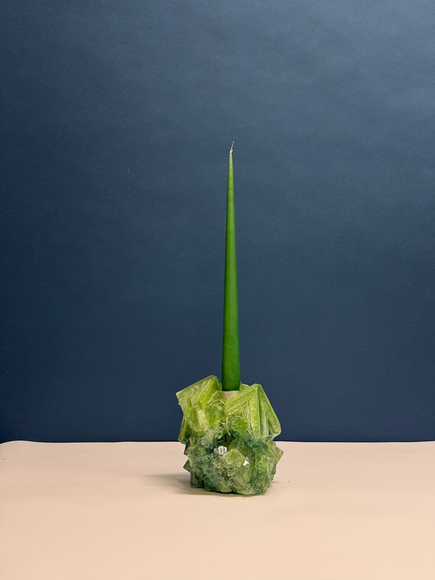 Candlestick Holder - Kelly Green