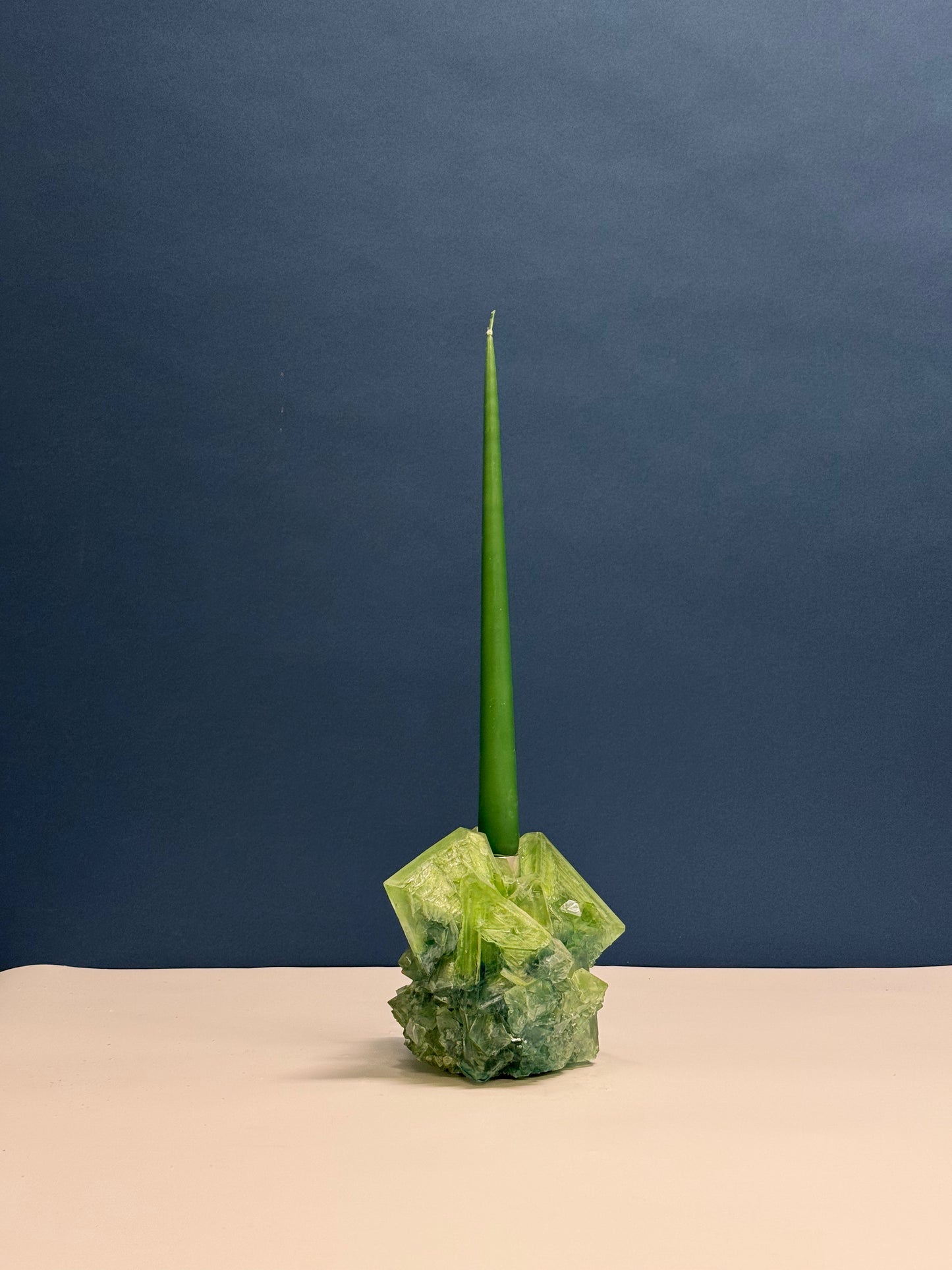 Candlestick Holder - Kelly Green