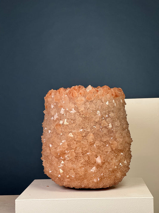 Crystal Vase Large - Cream
