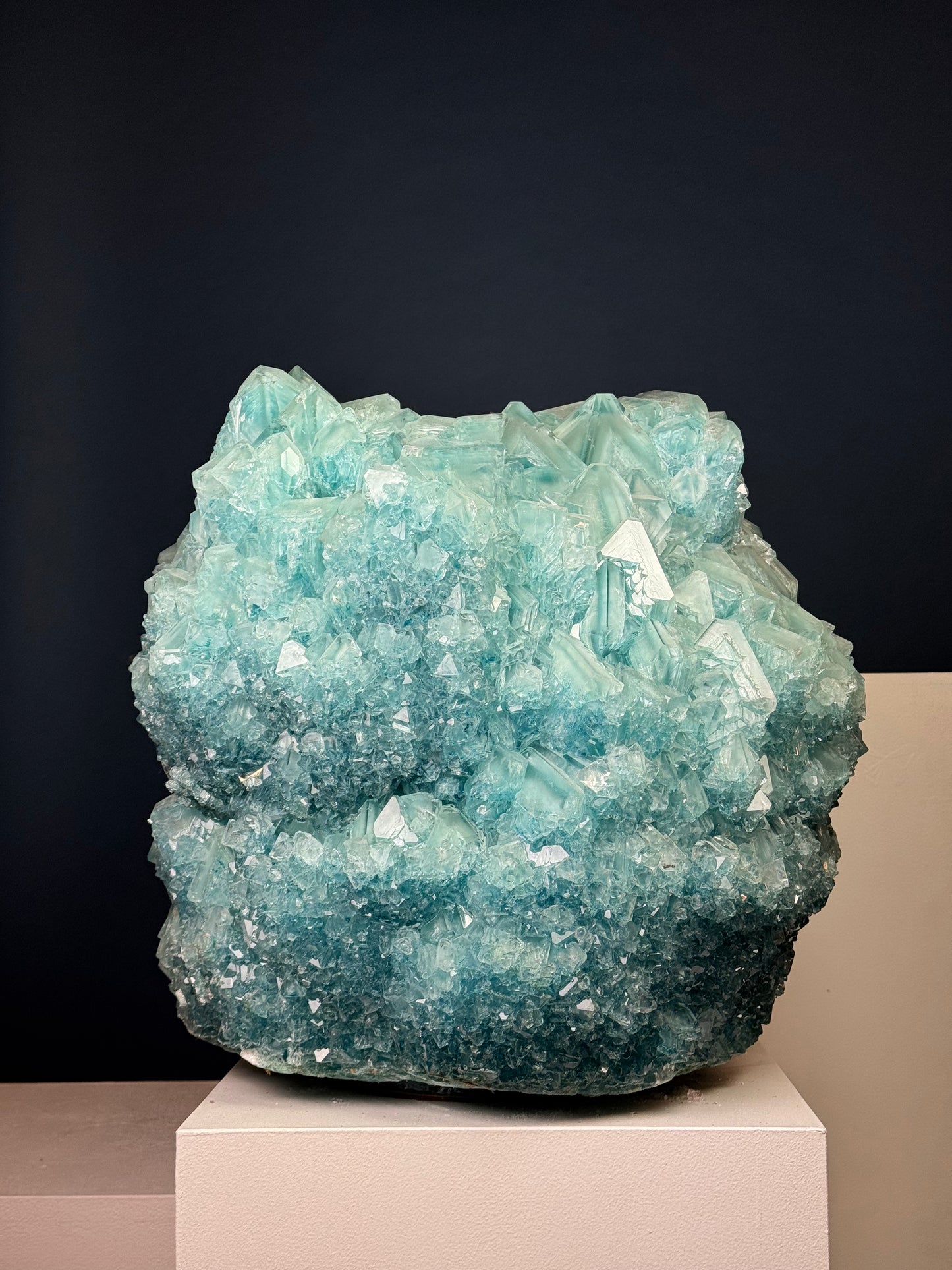 Crystal Vase Large - Sky
