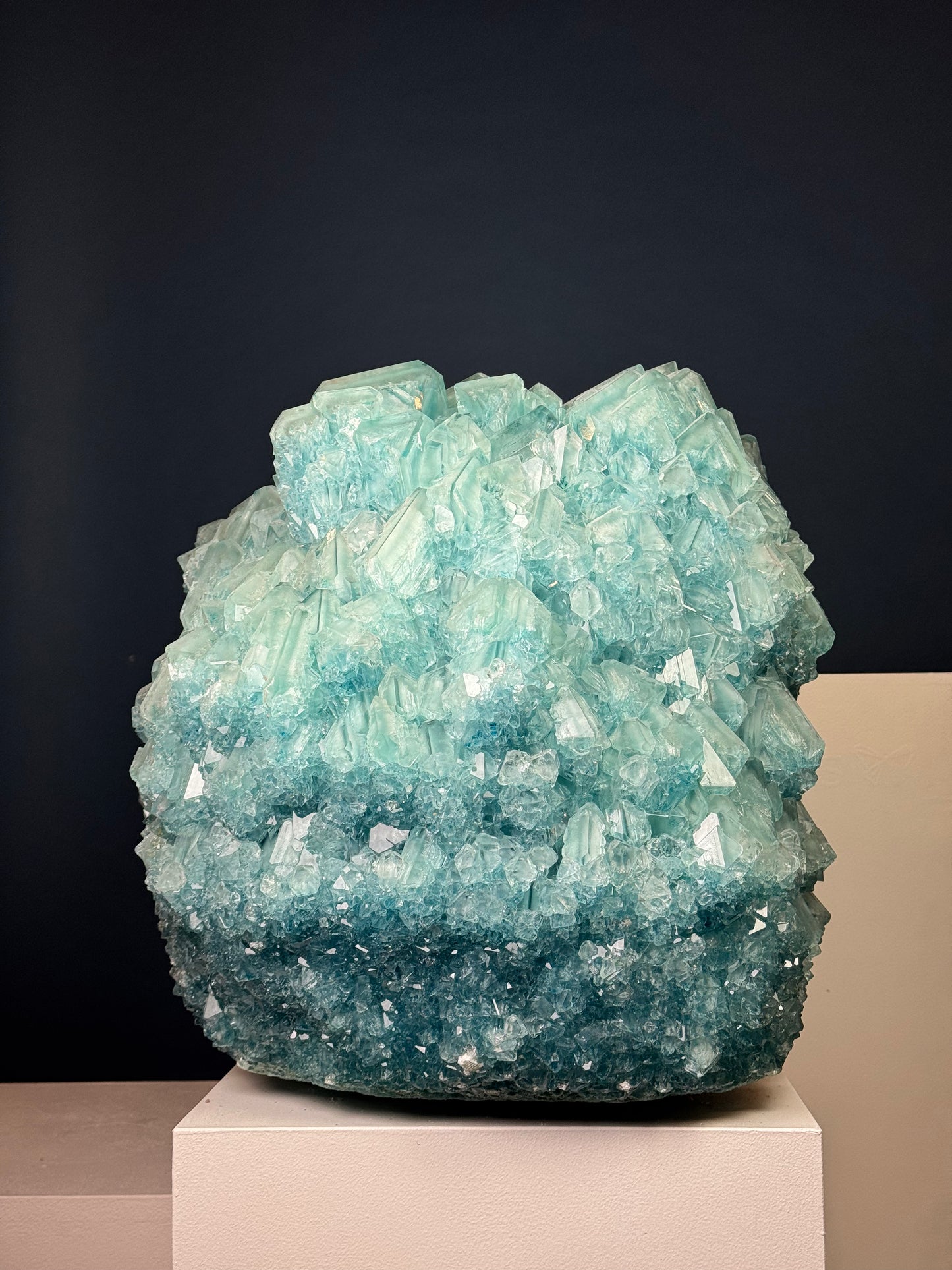 Crystal Vase Large - Sky
