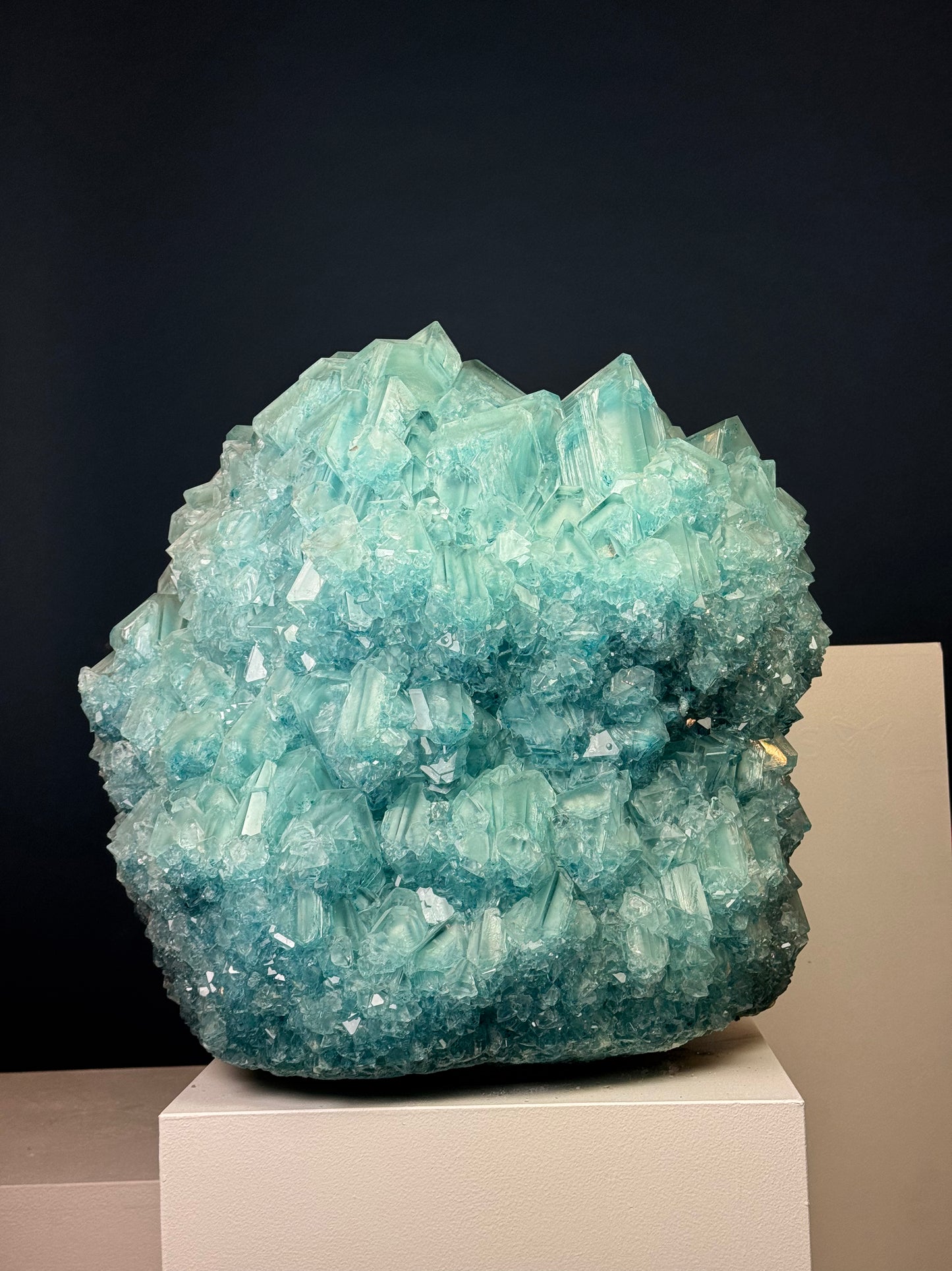 Crystal Vase Large - Sky