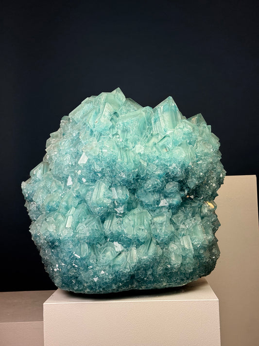 Crystal Vase Large - Sky