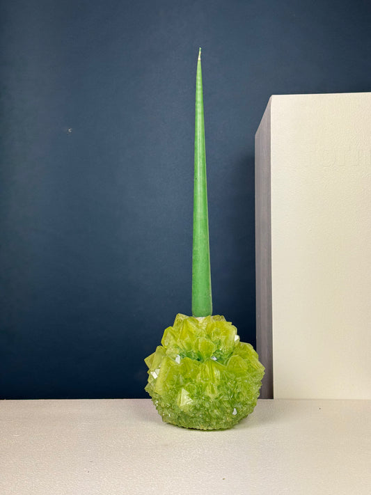 Candlestick Holder - Grass Green
