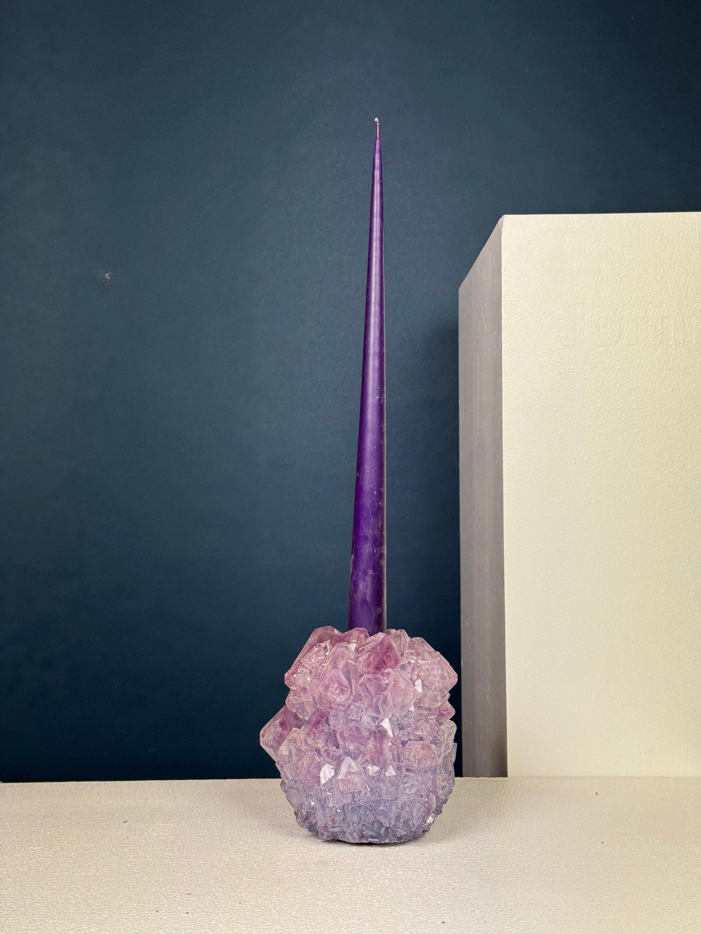 Candlestick Holder - Purple