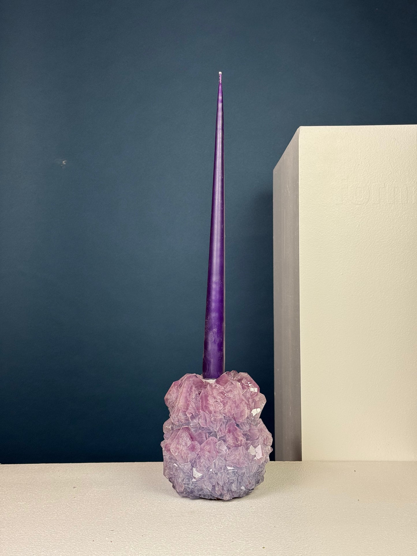 Candlestick Holder - Purple