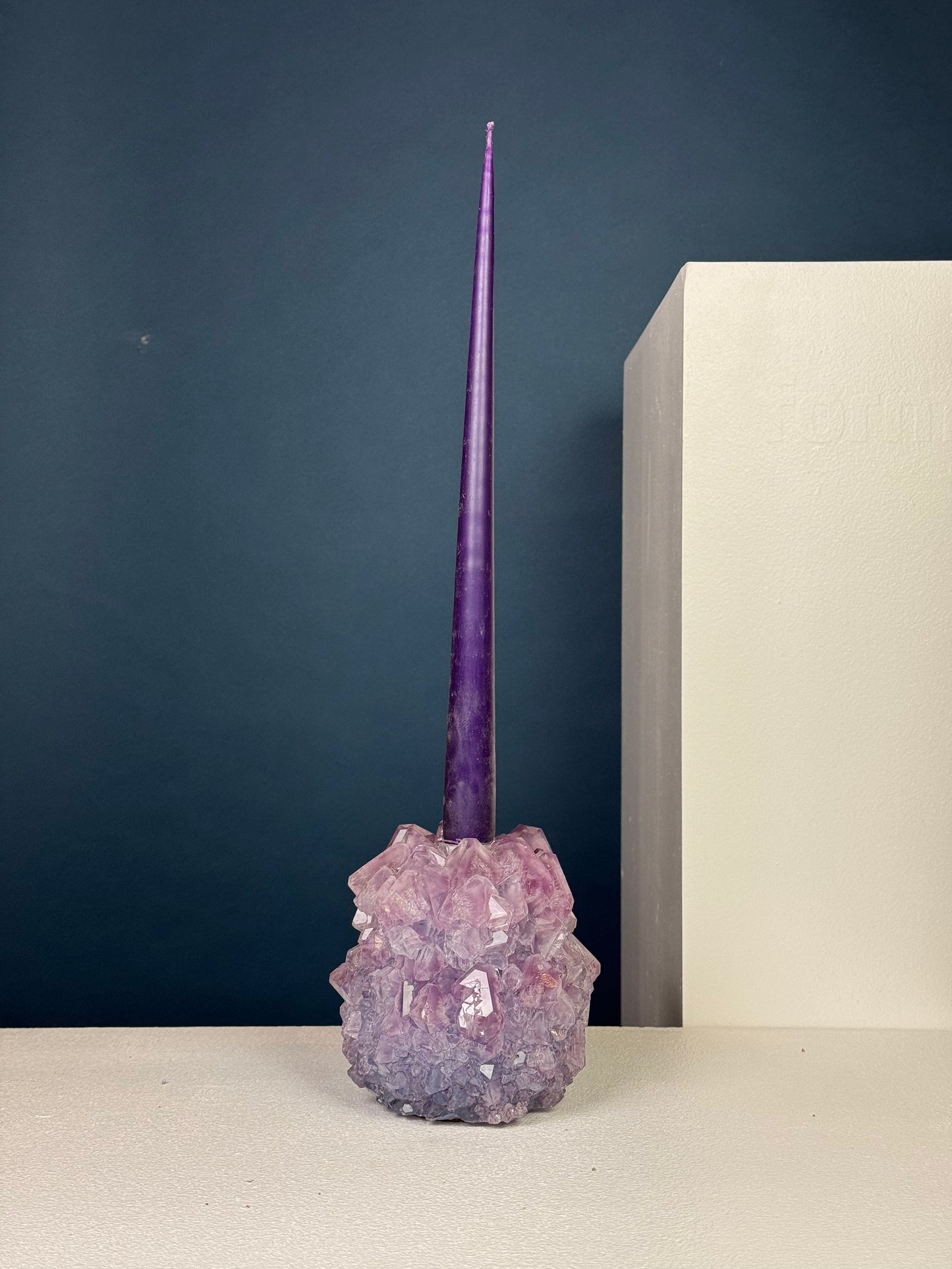 Candlestick Holder - Purple