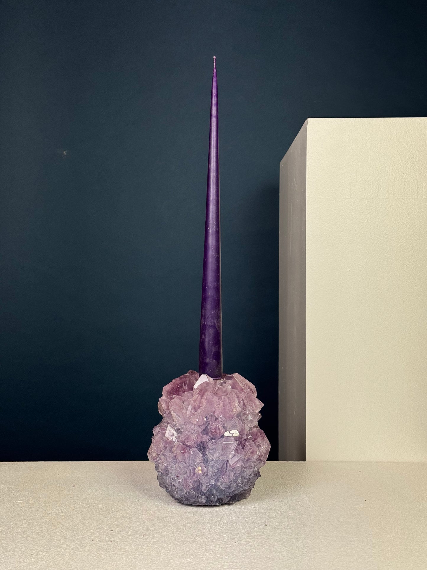 Candlestick Holder - Purple