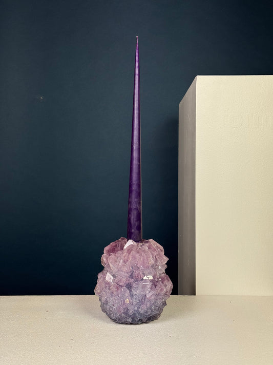 Candlestick Holder - Purple