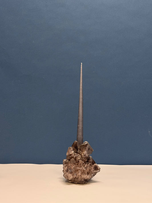 Candlestick Holder - Brown