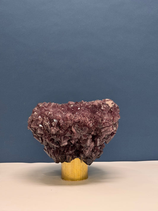 Crystal Bowl Medium Eggplant