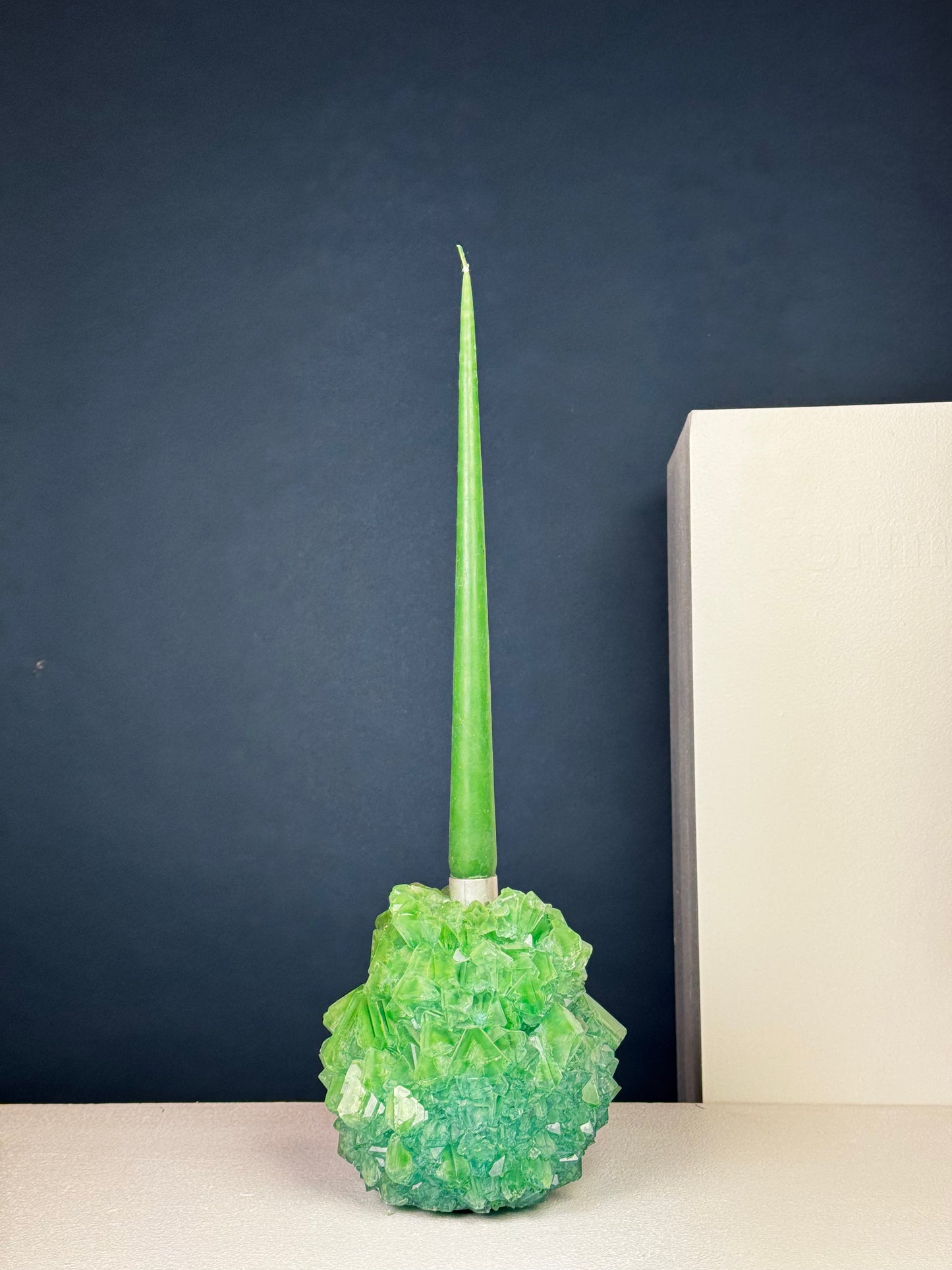 Candlestick Holder - Apple Green