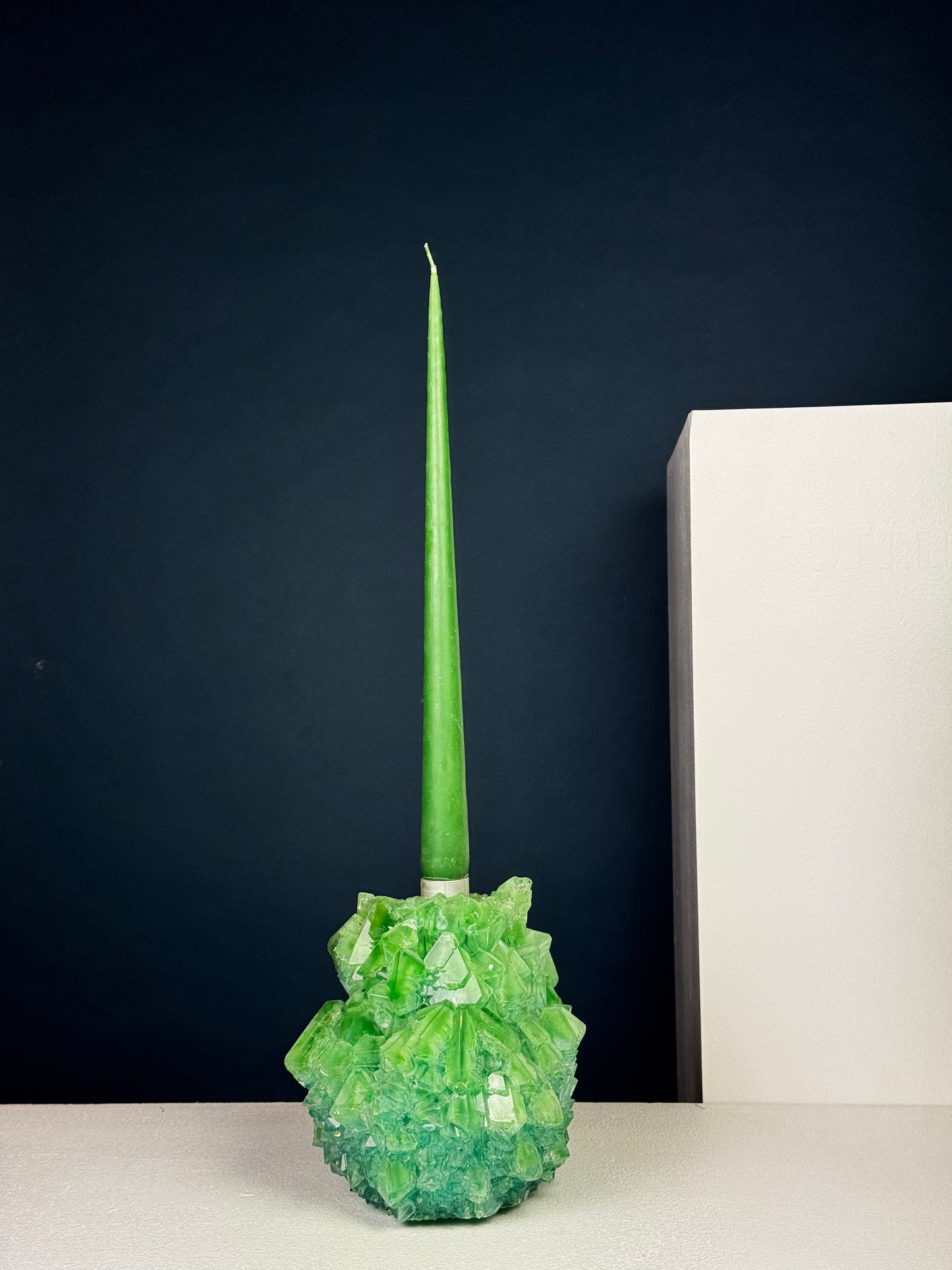 Candlestick Holder - Apple Green
