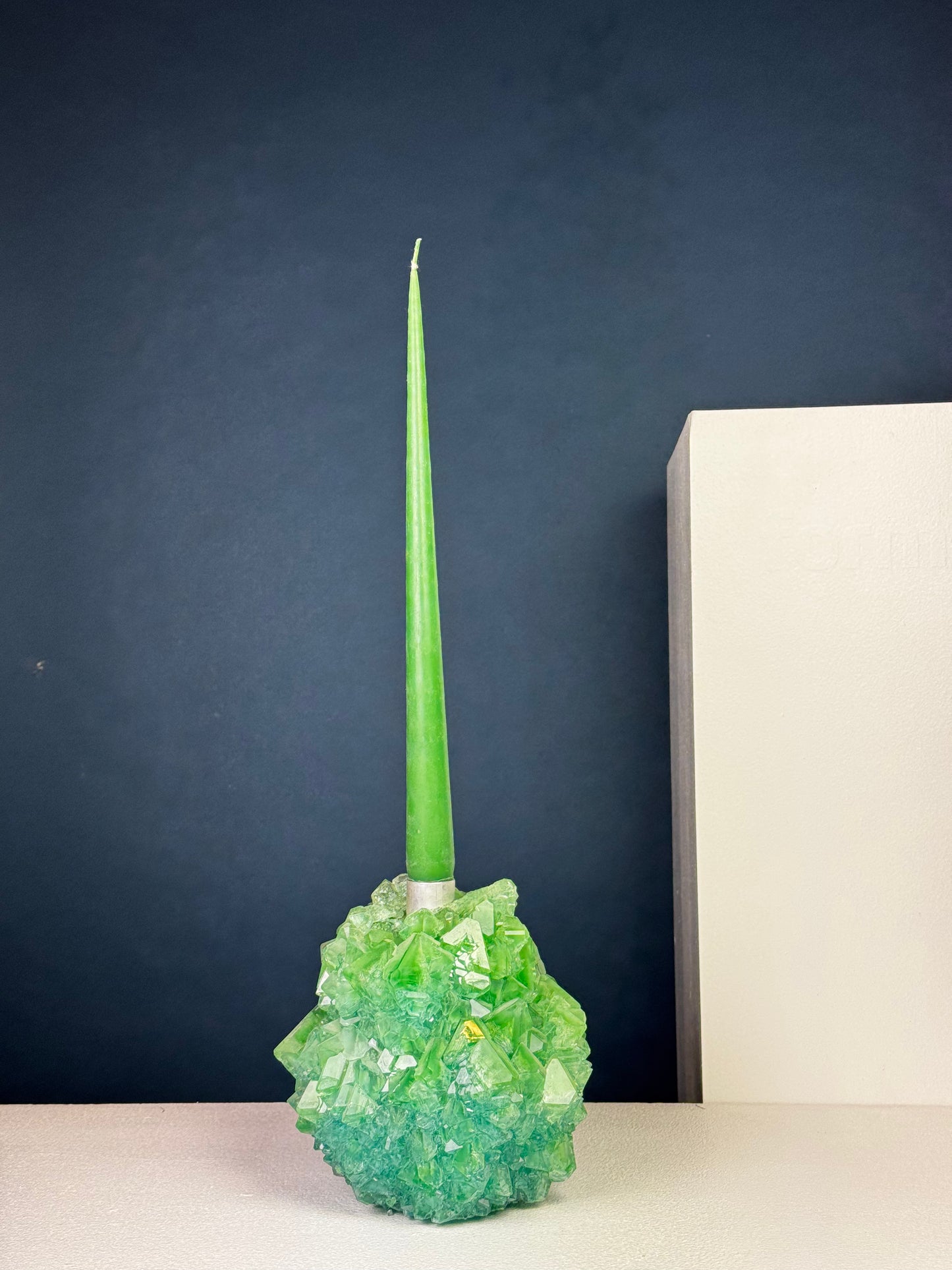 Candlestick Holder - Apple Green