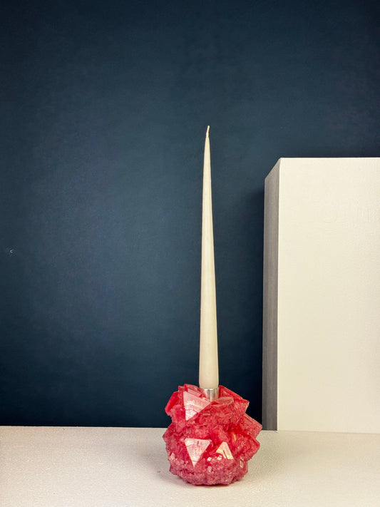 Candlestick Holder - Fuchsia