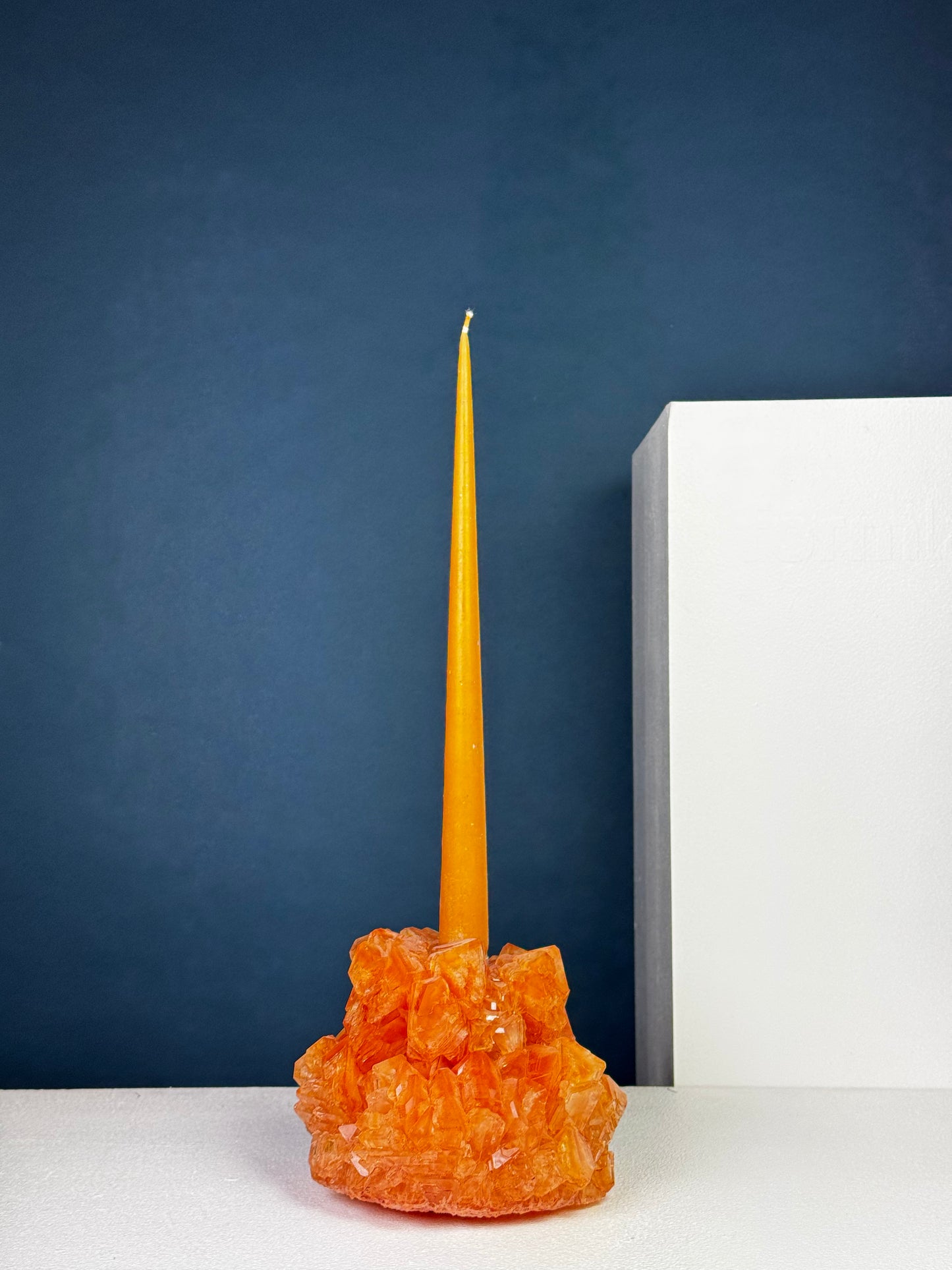 Candlestick Holder - Orange