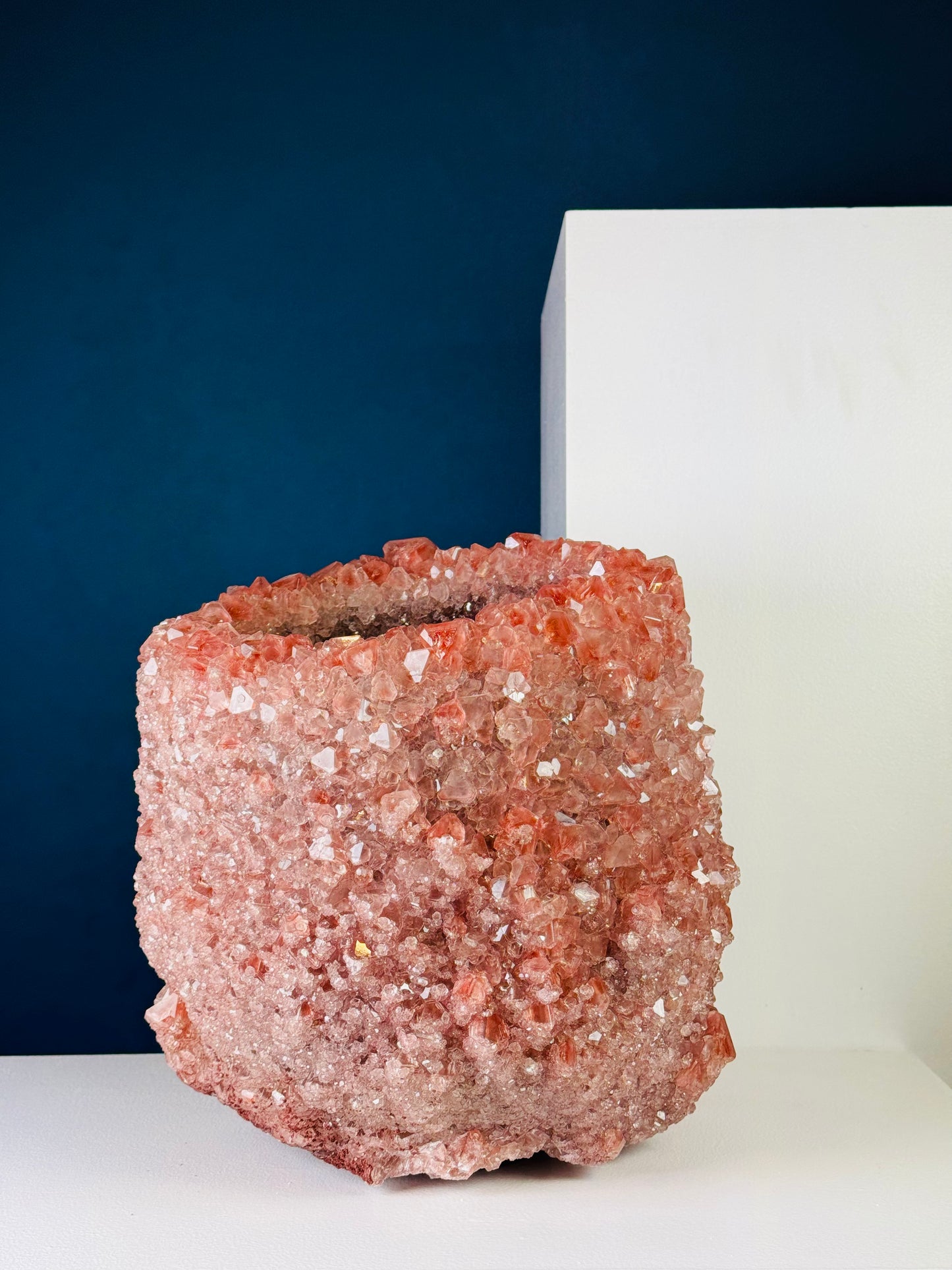 Crystal Vase Large - Chestnut