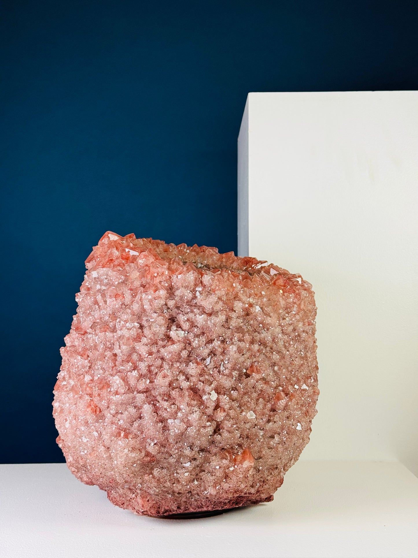 Crystal Vase Large - Chestnut