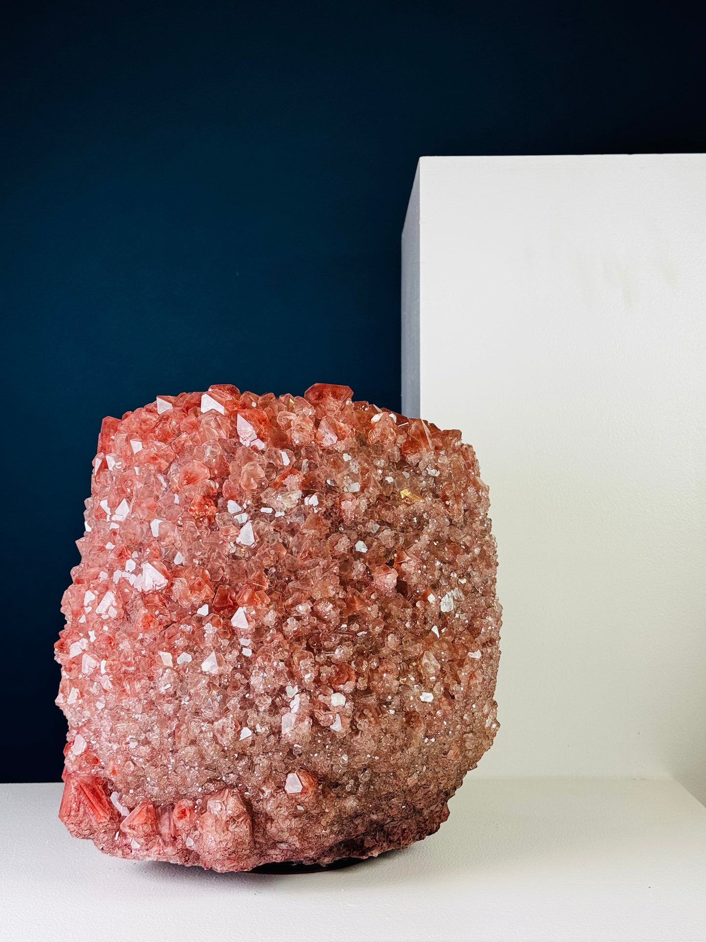 Crystal Vase Large - Chestnut