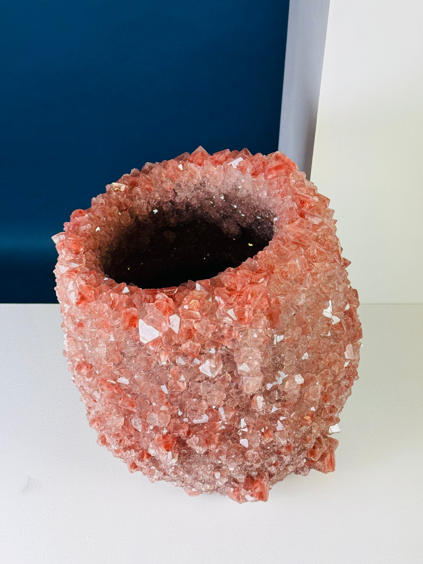 Crystal Vase Large - Chestnut