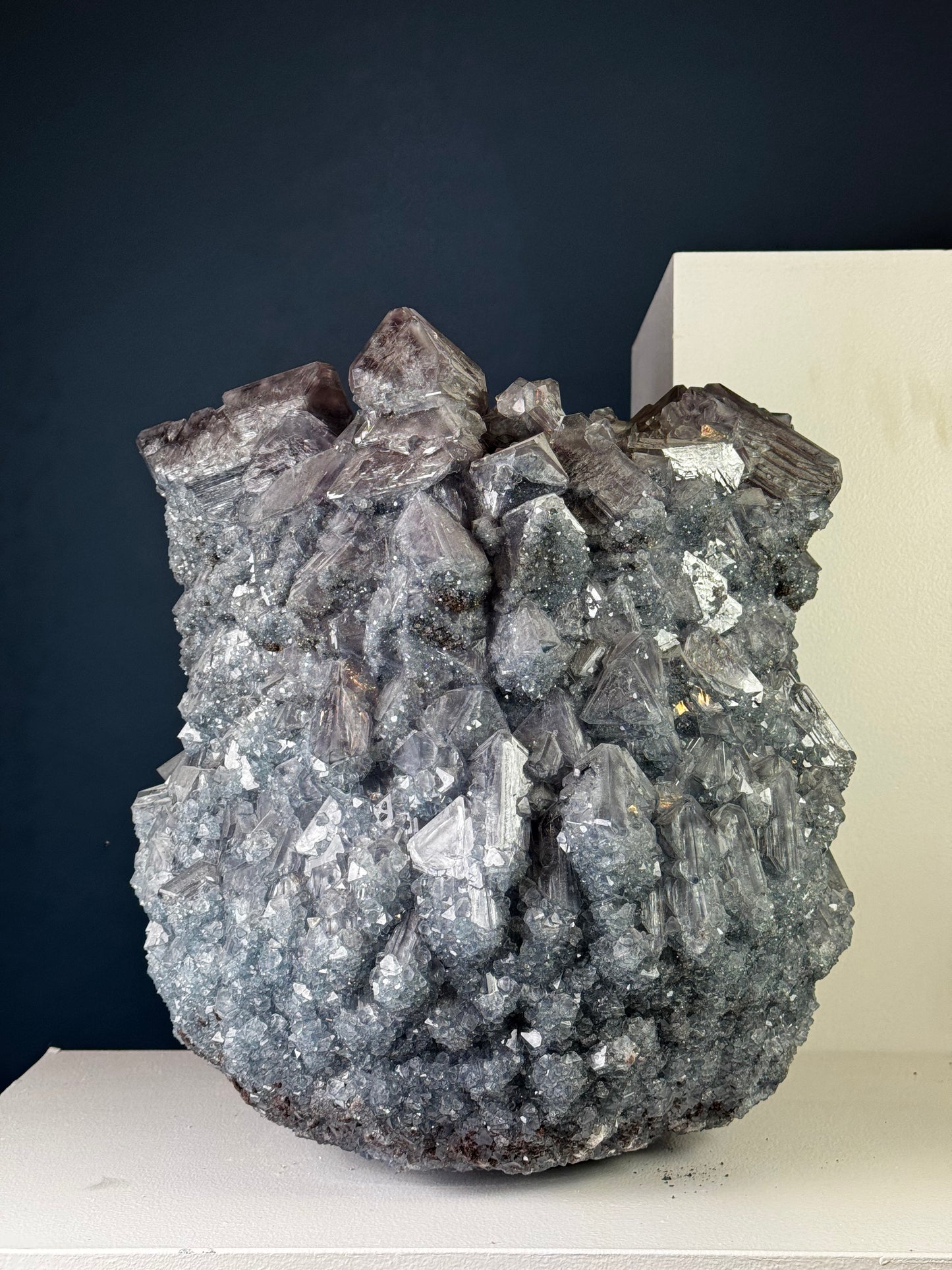 Crystal Vase Large - Amethist