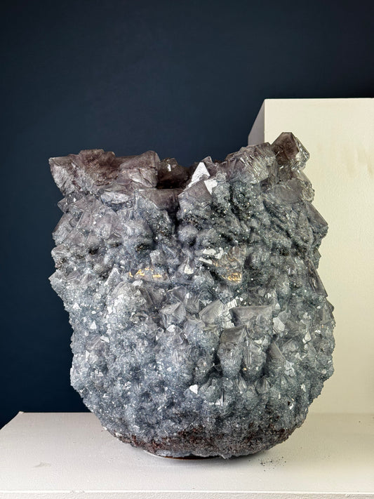 Crystal Vase Large - Amethist