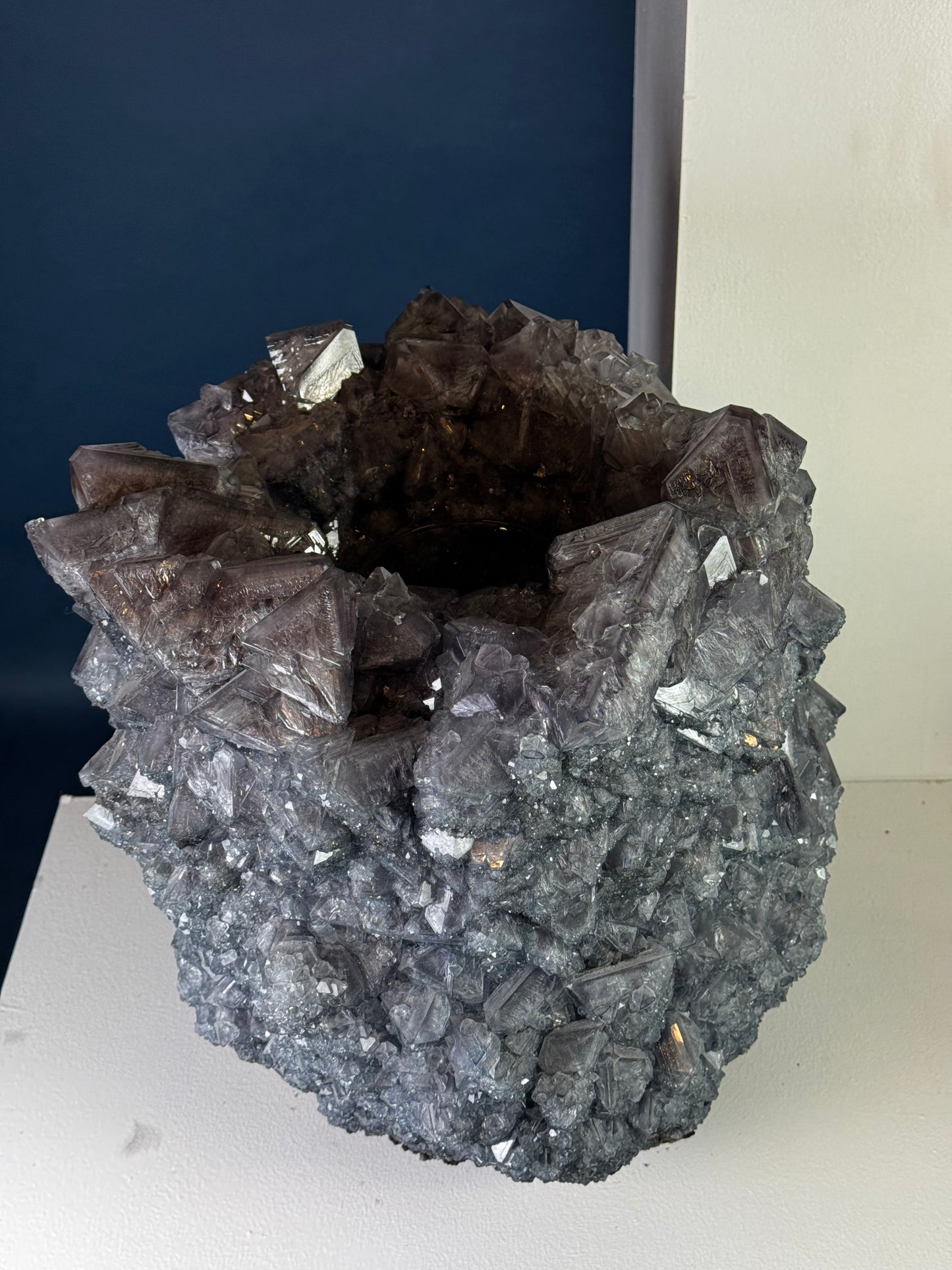 Crystal Vase Large - Amethist