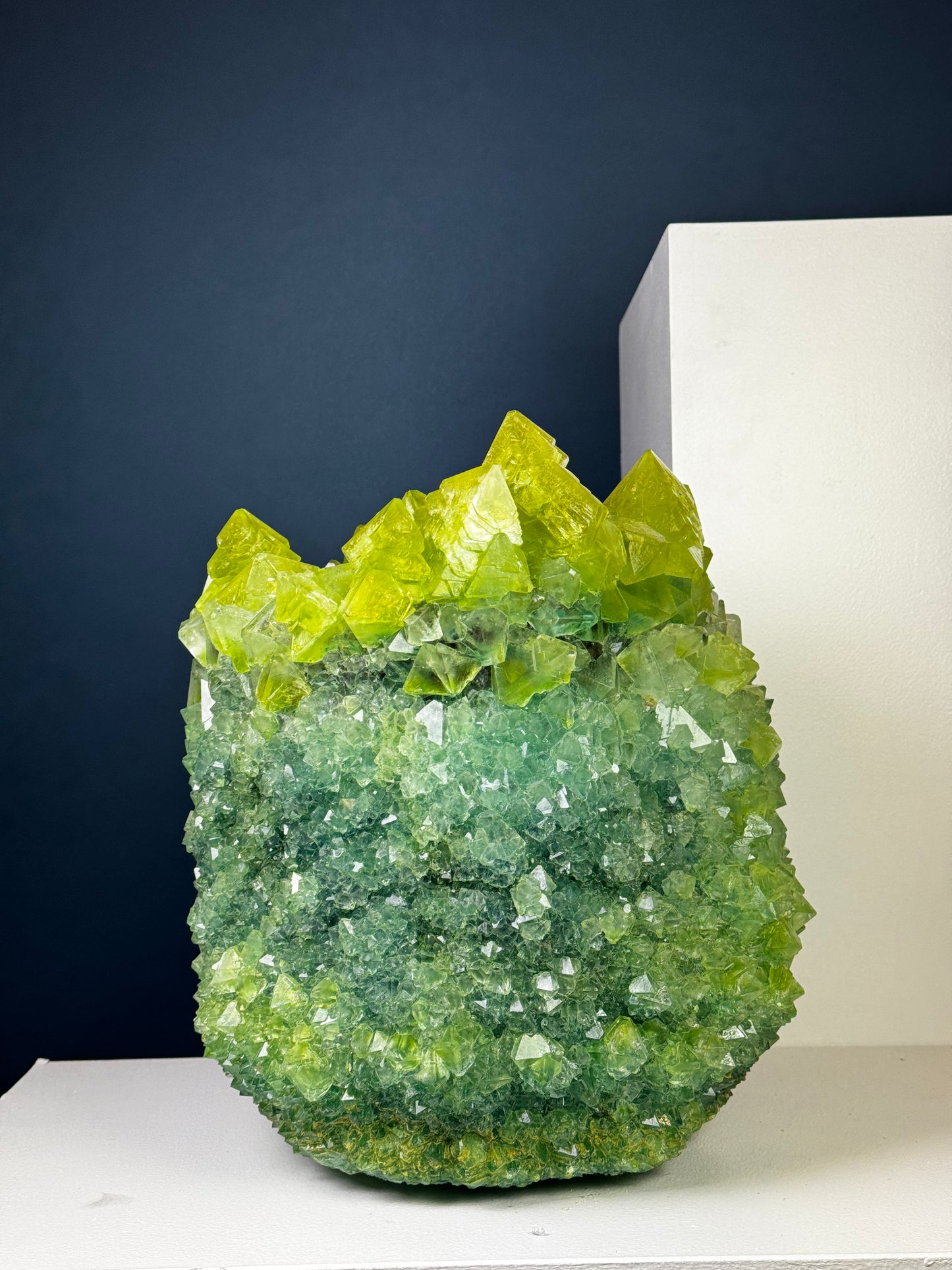 Crystal Vase Large - Verdant