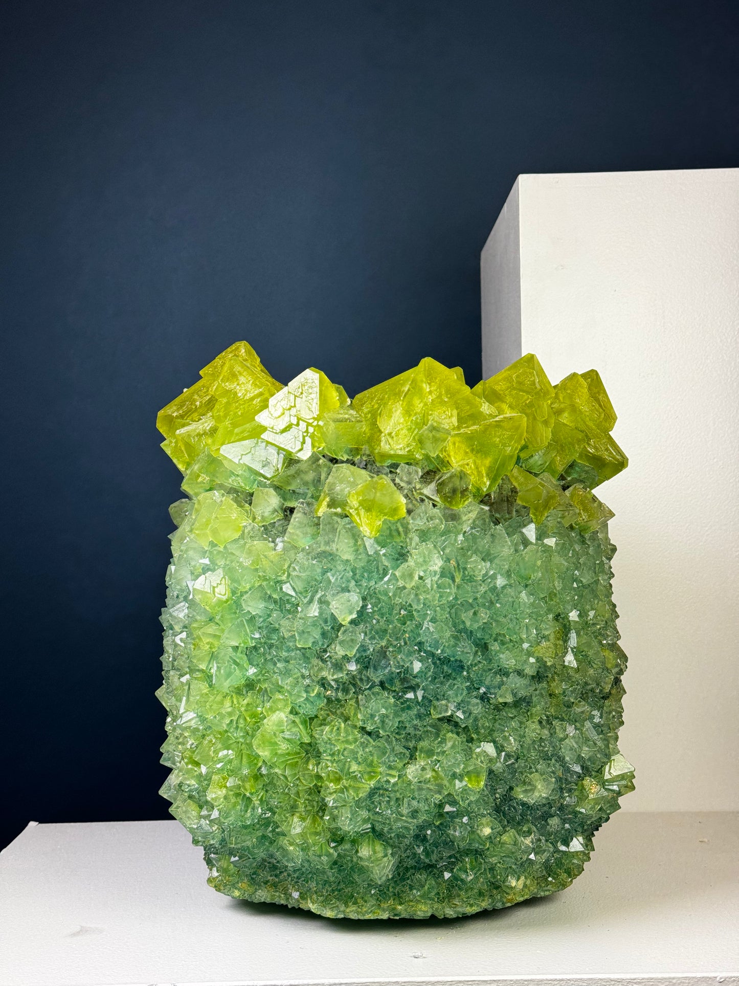 Crystal Vase Large - Verdant
