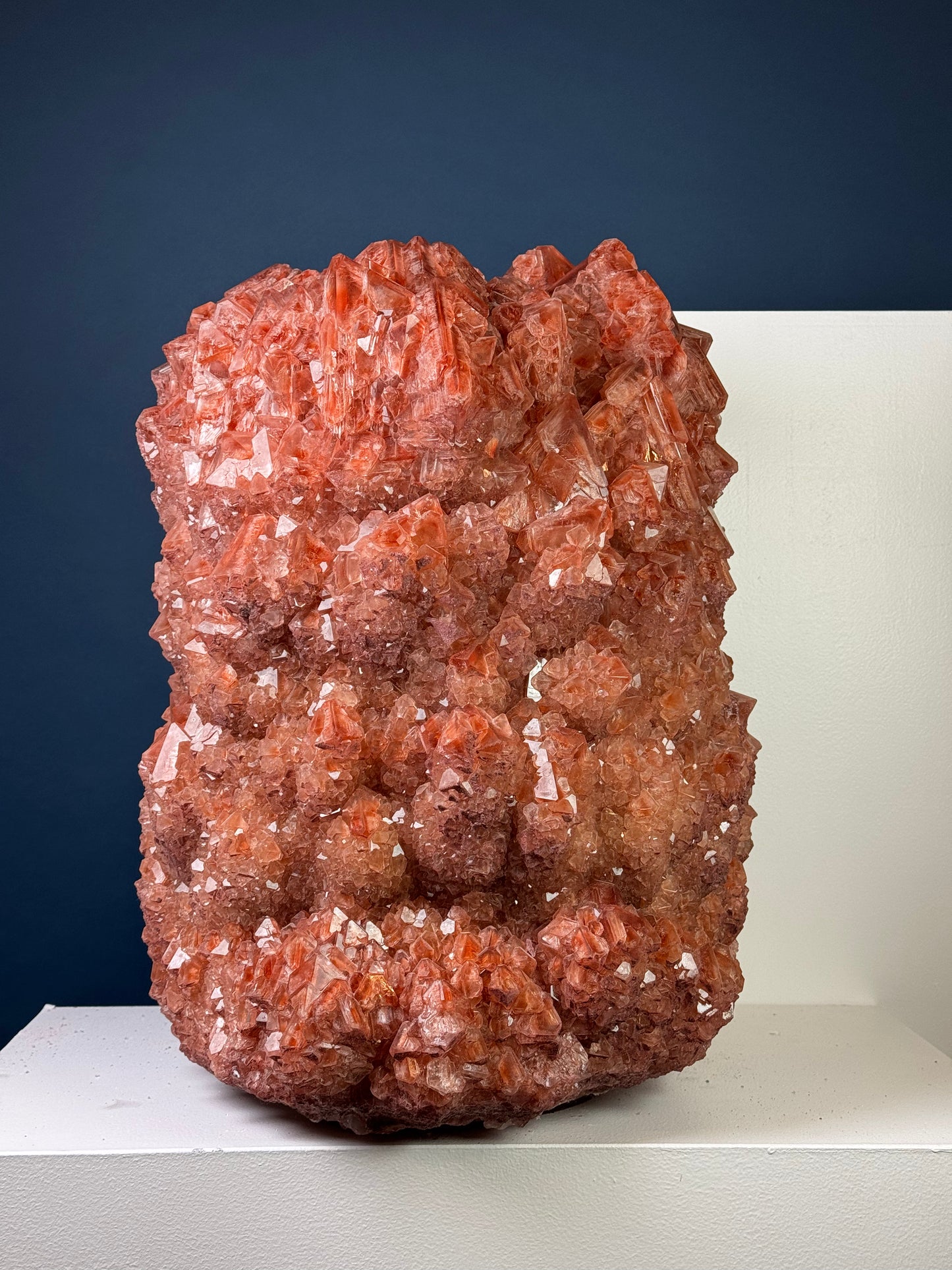 Crystal Vase Large - Brown