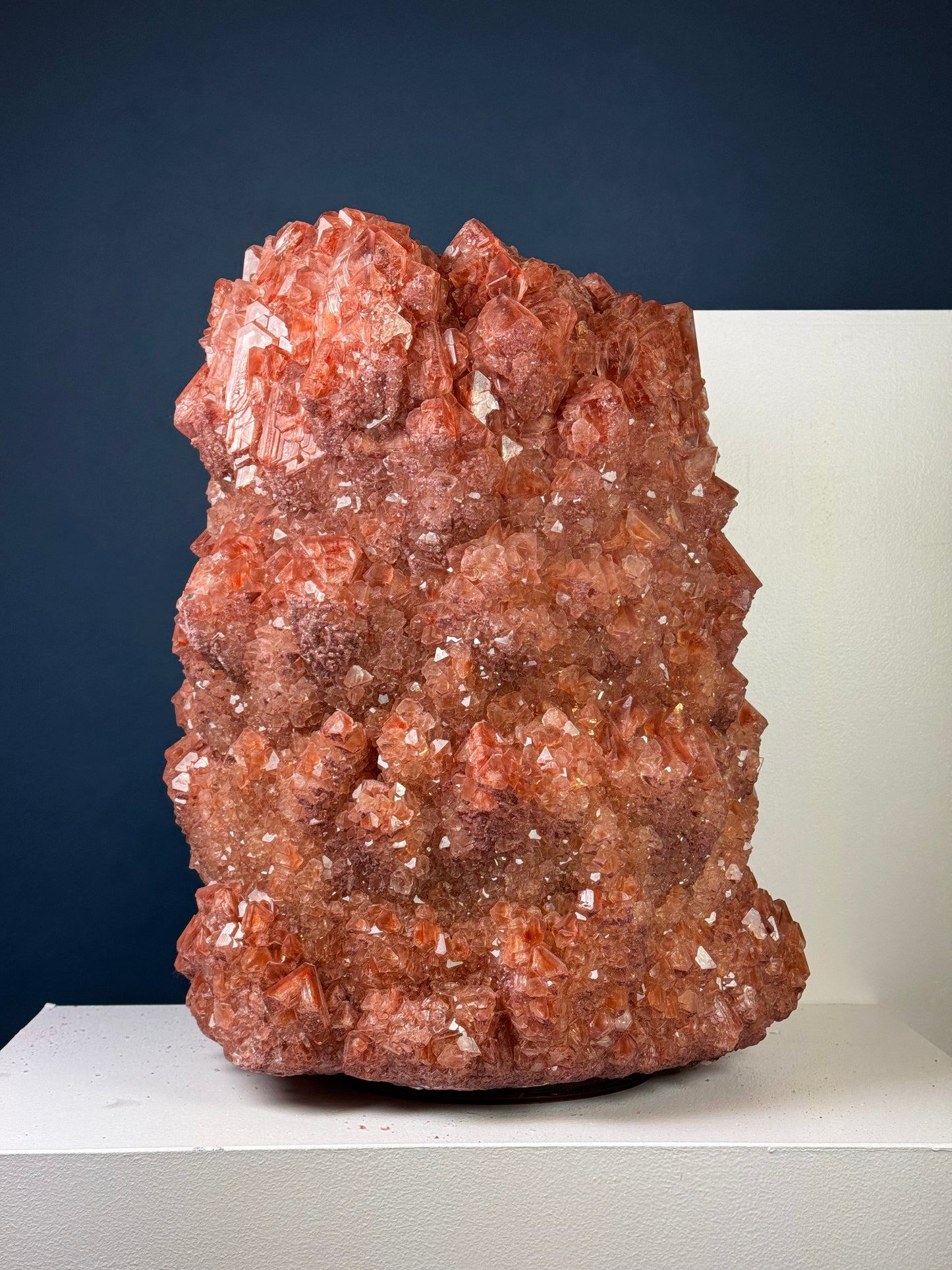 Crystal Vase Large - Brown
