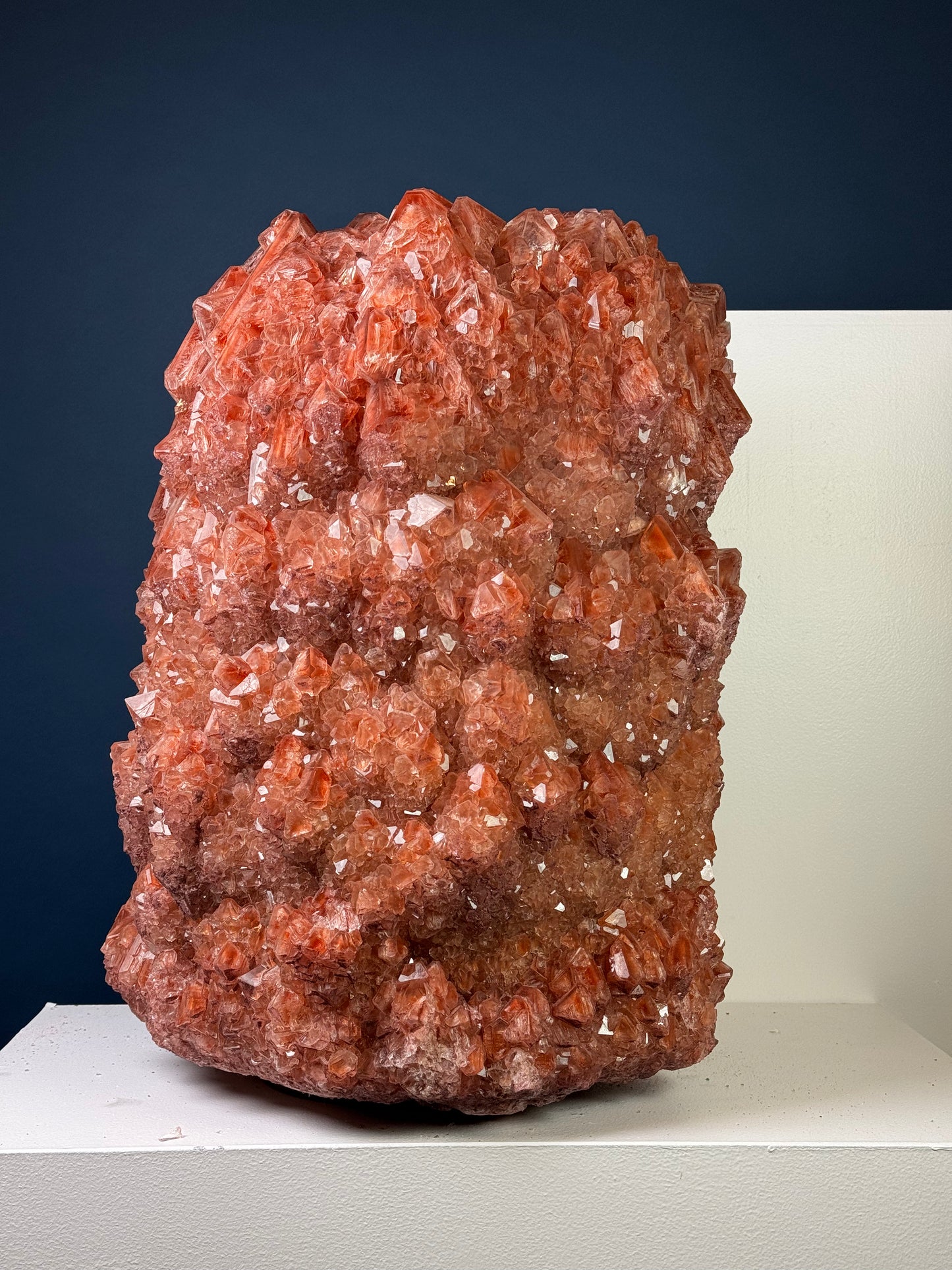 Crystal Vase Large - Brown