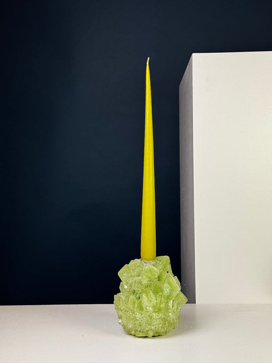 Candlestick Holder - Avocado