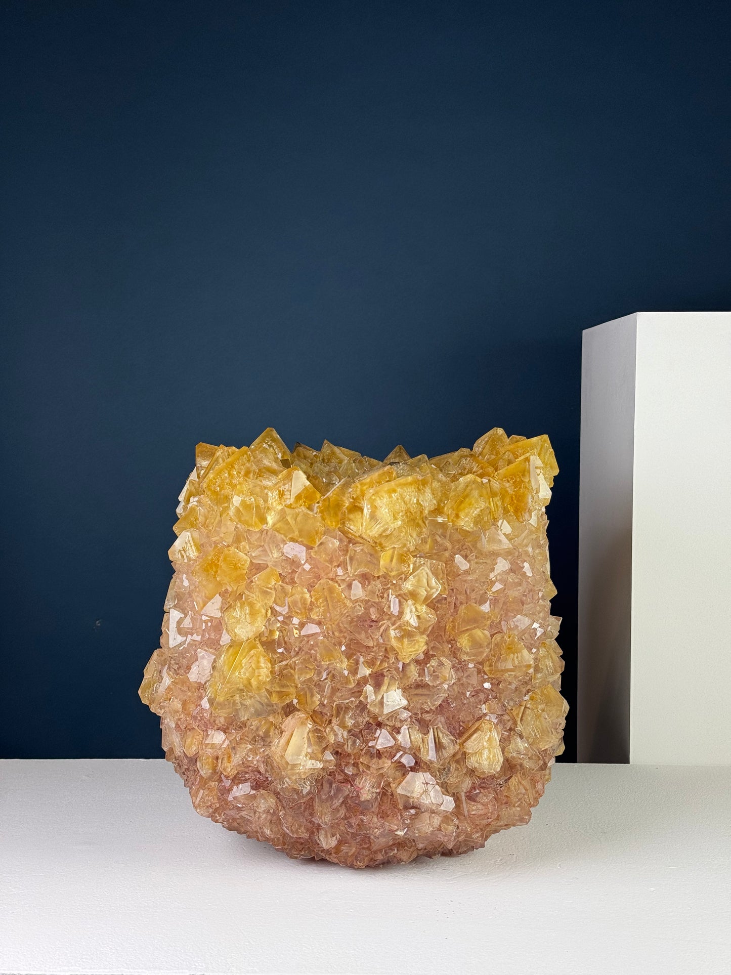 Crystal Vase Large - Gold