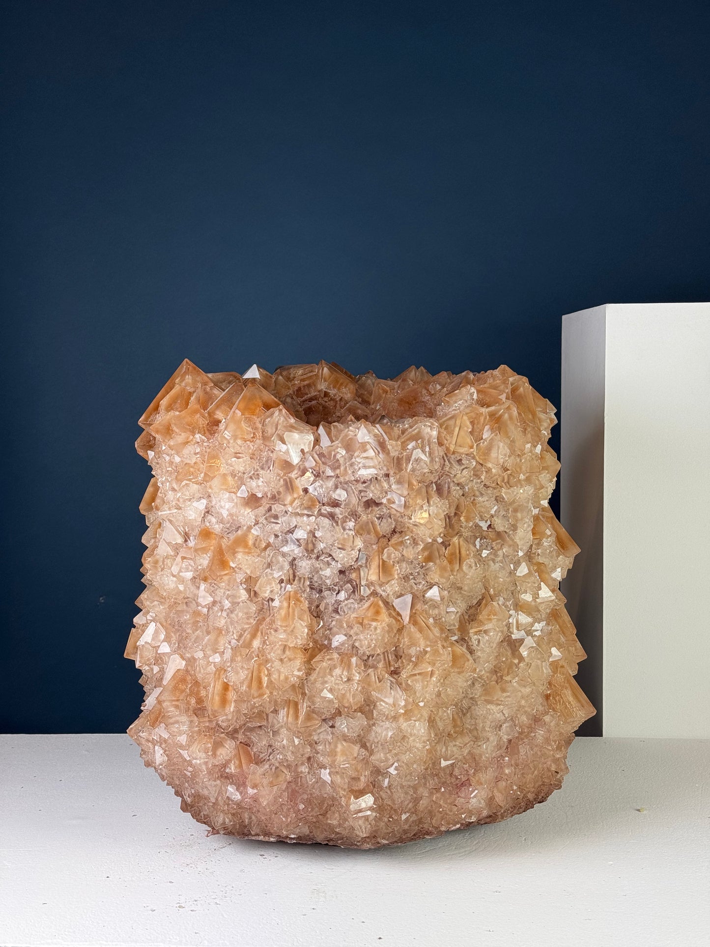 Crystal Vase Large - Chestnut