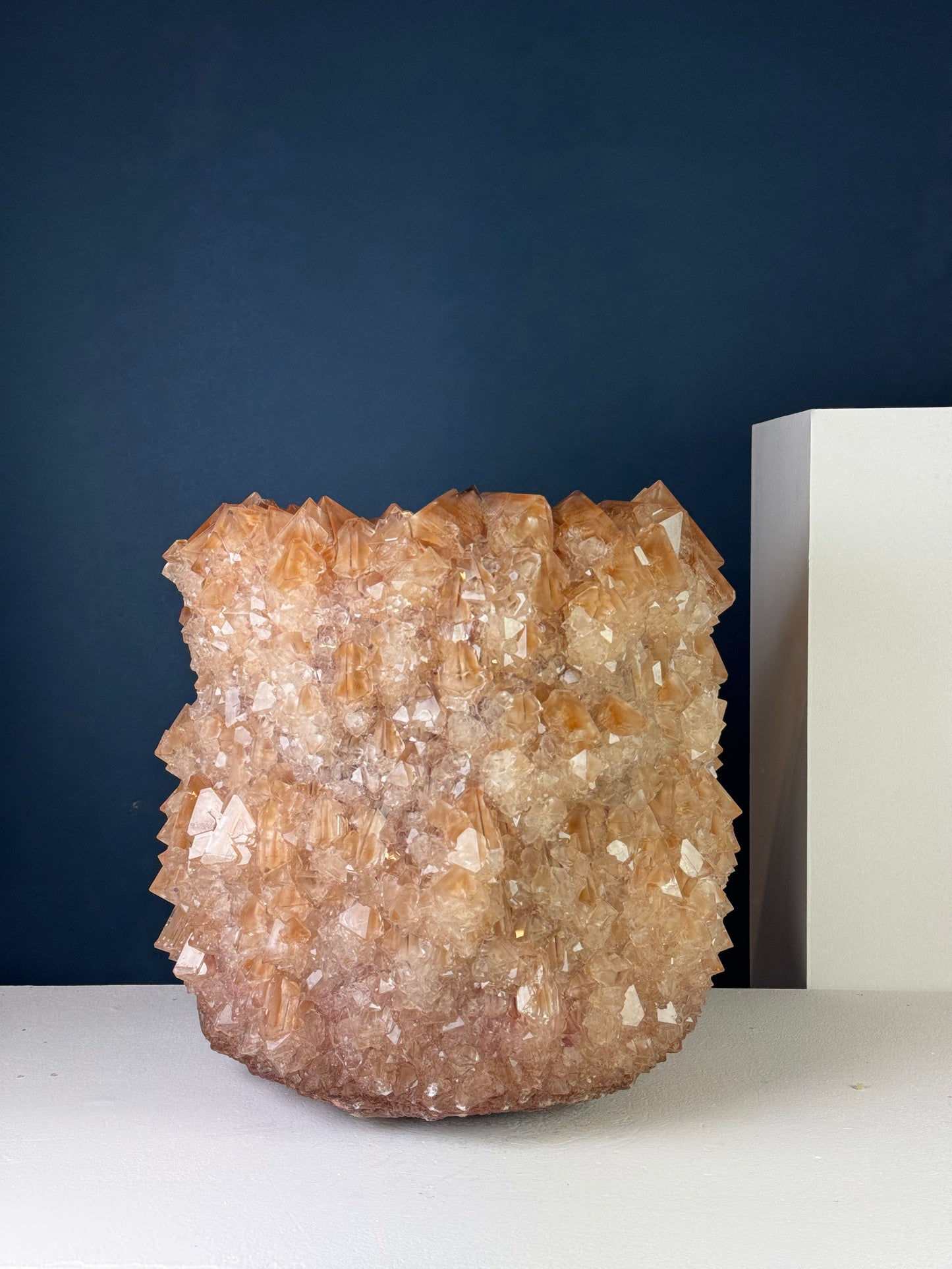 Crystal Vase Large - Chestnut