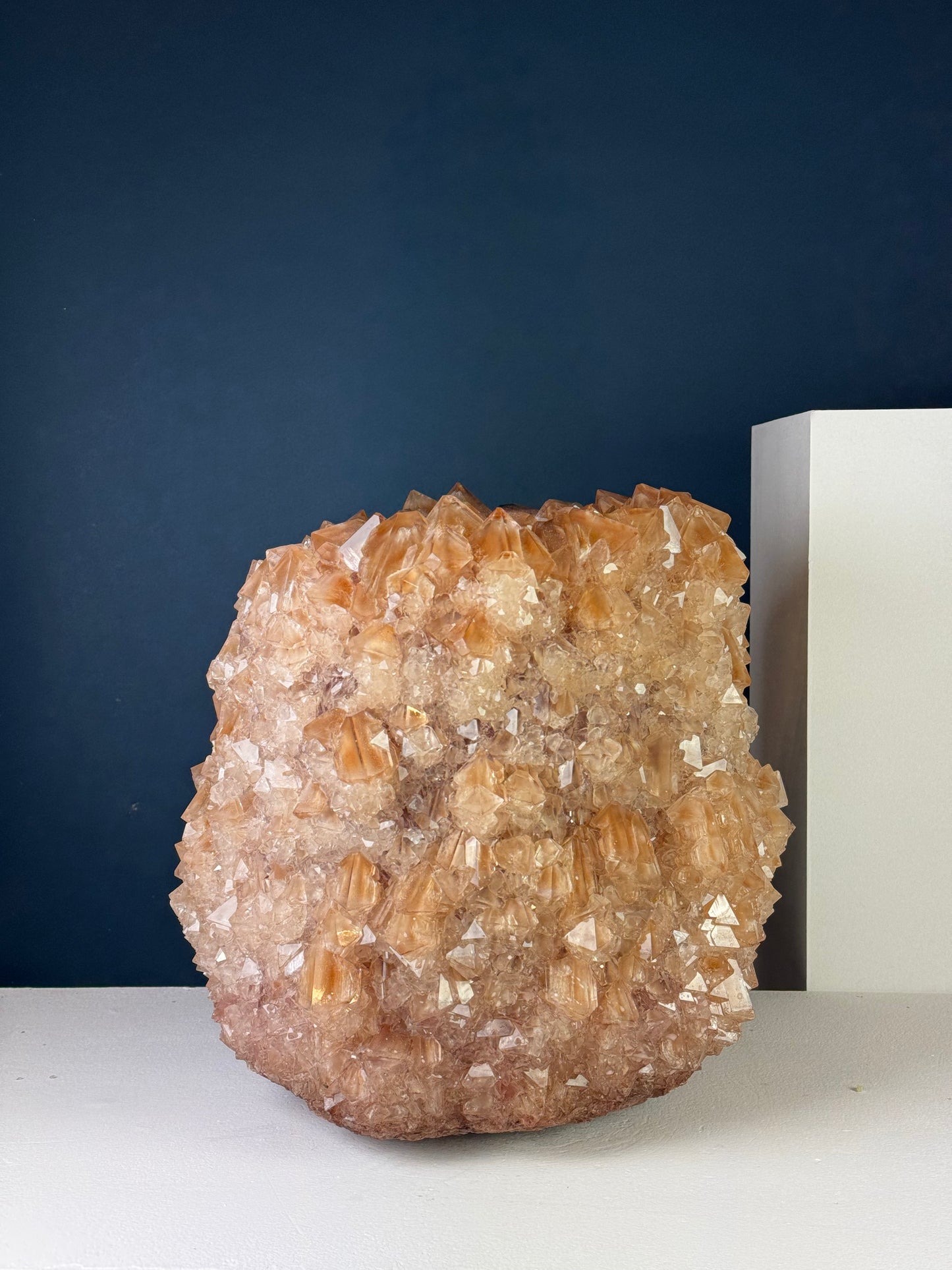 Crystal Vase Large - Chestnut