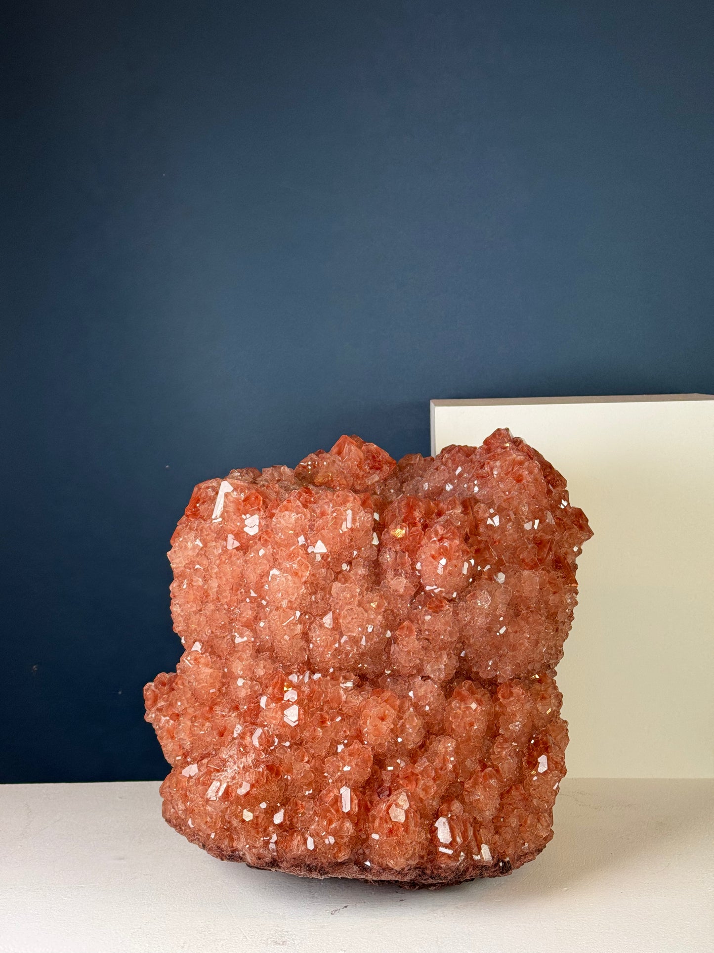 Crystal Vase Large - Copper
