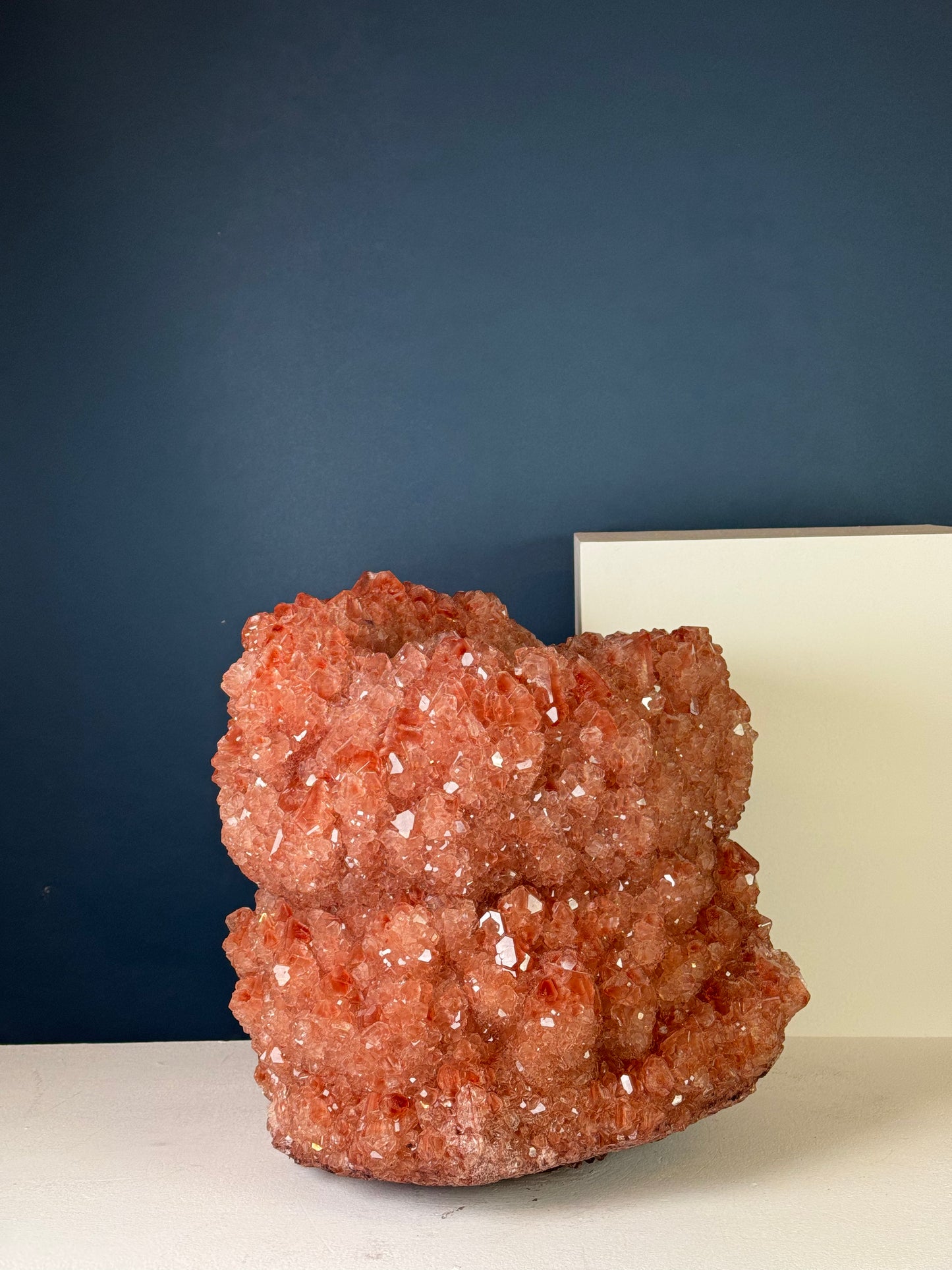 Crystal Vase Large - Copper