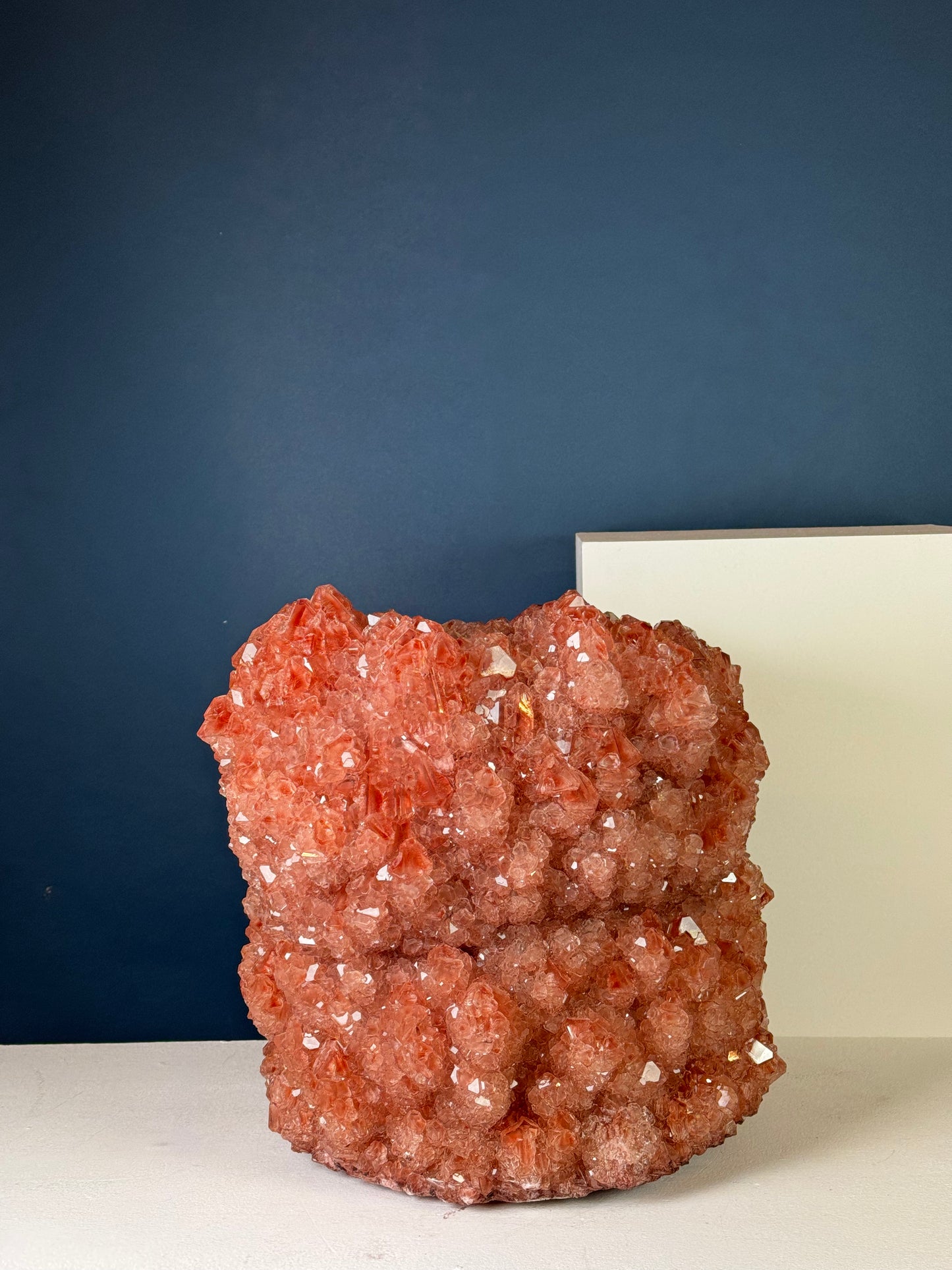 Crystal Vase Large - Copper