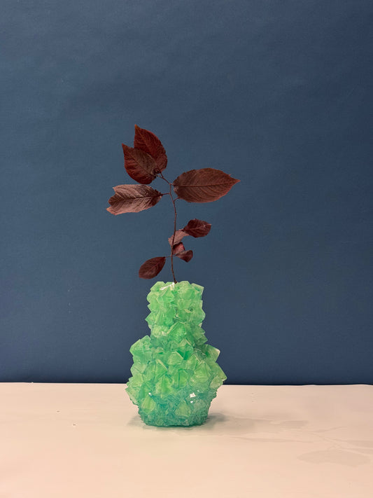Mini Vase PLUS - Electric Green