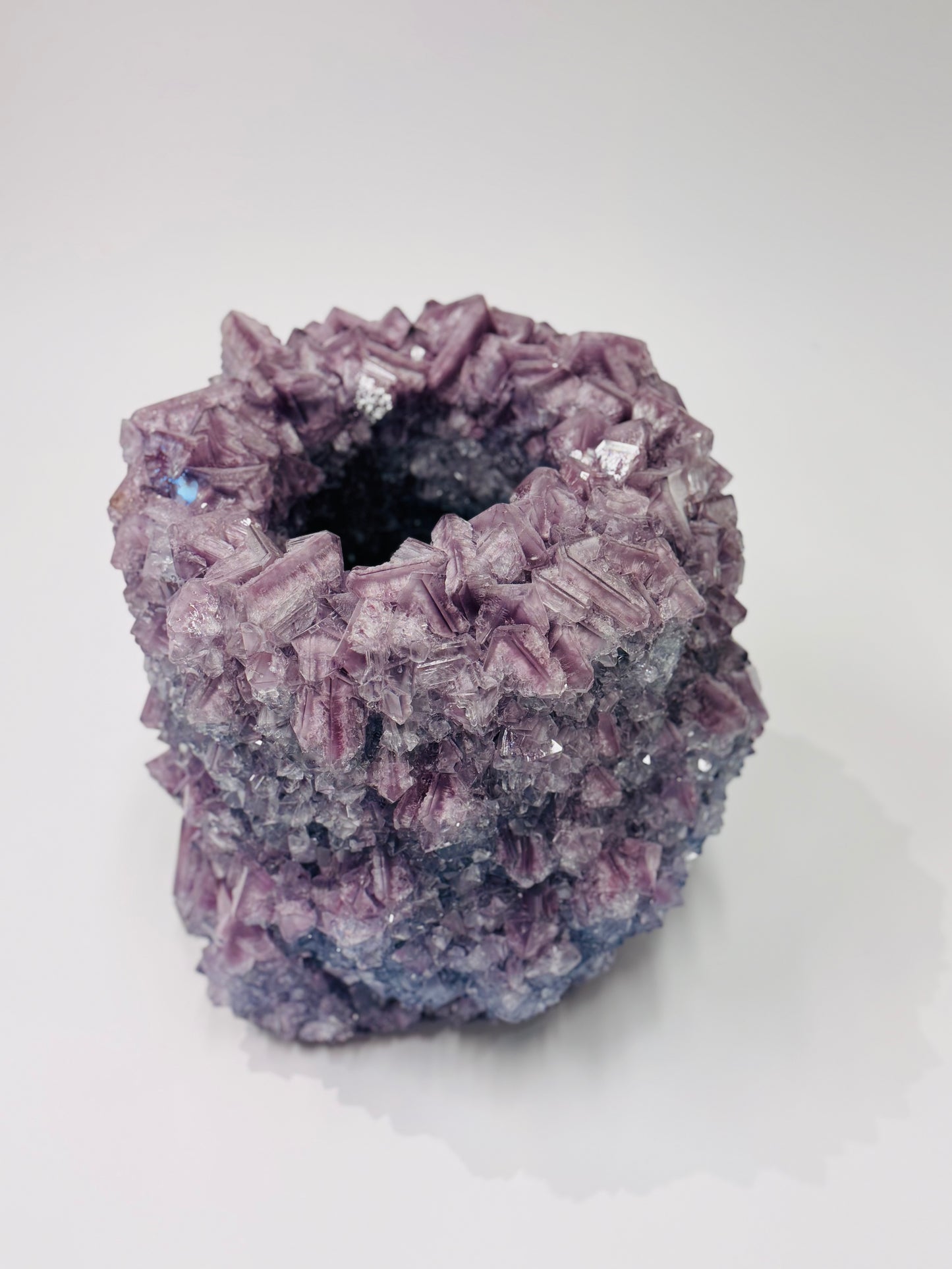 Medium Vase - Marbled Lavender