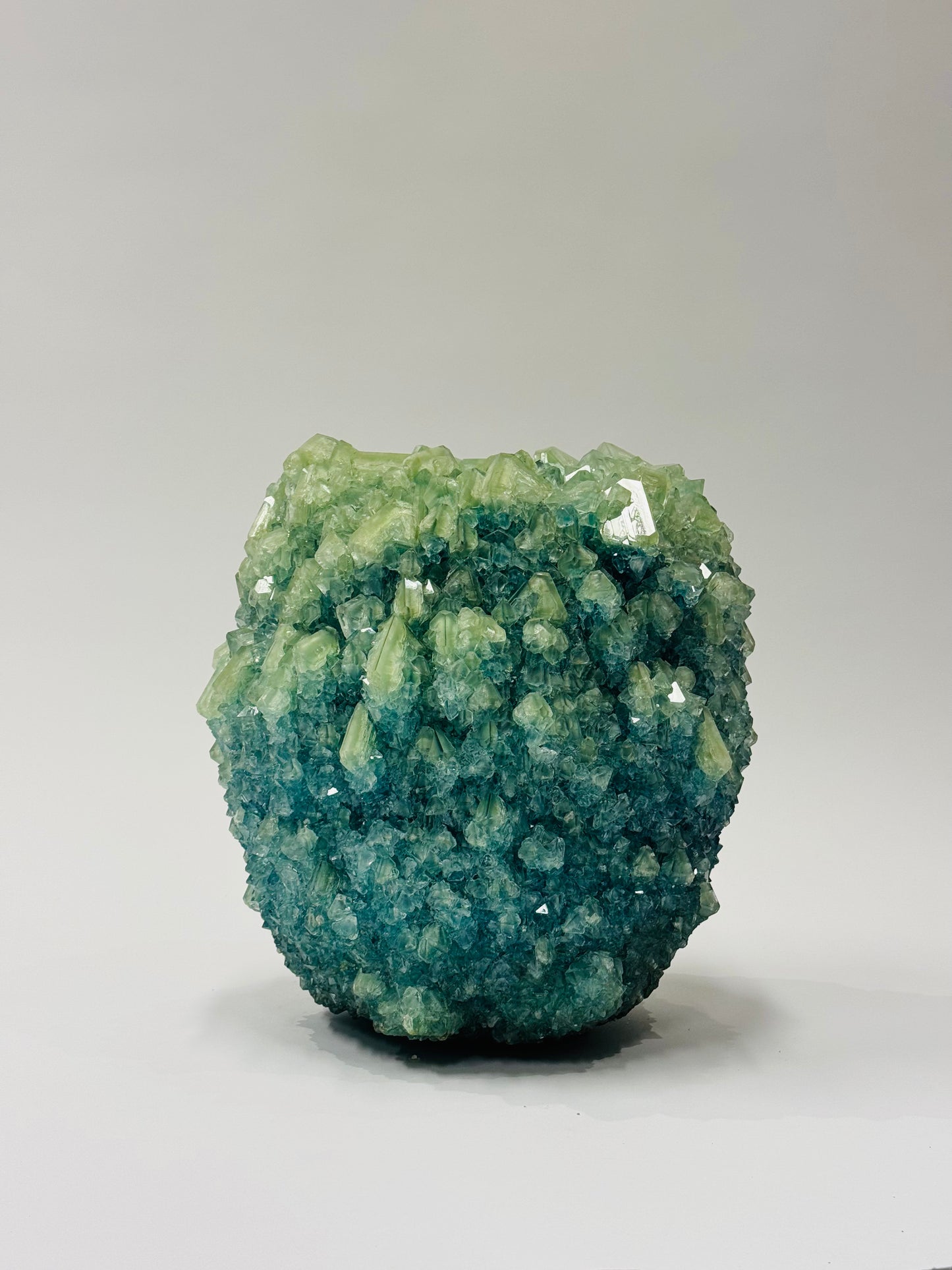 Medium Vase - Marbled Green