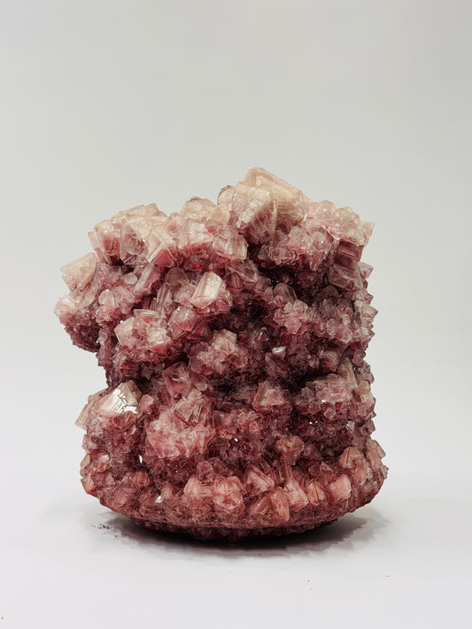 Medium Vase - Marbled Red