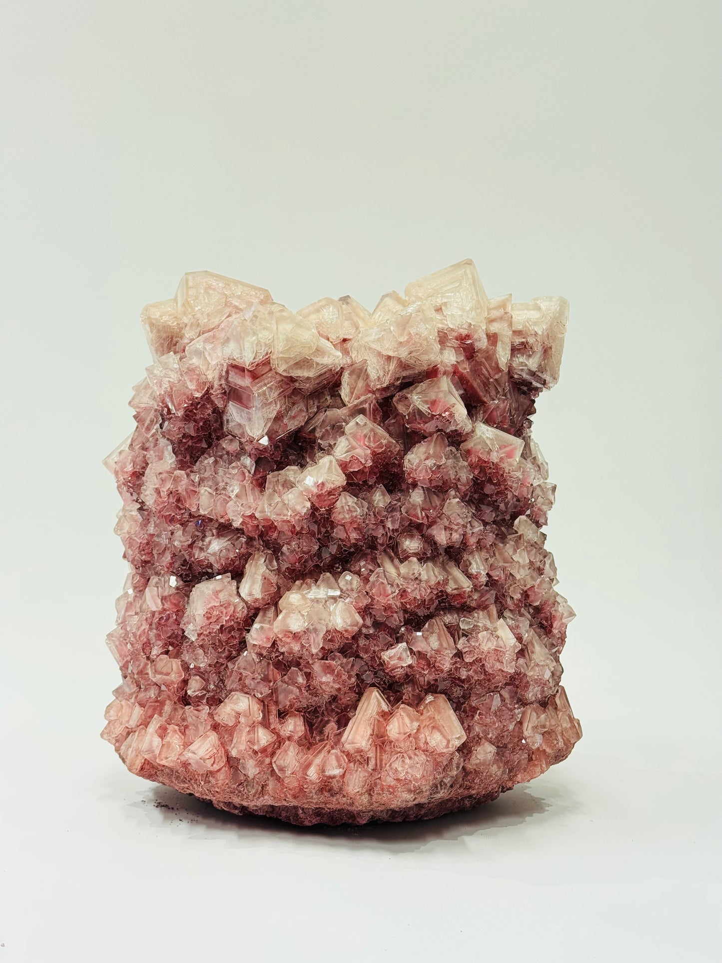 Medium Vase - Marbled Red