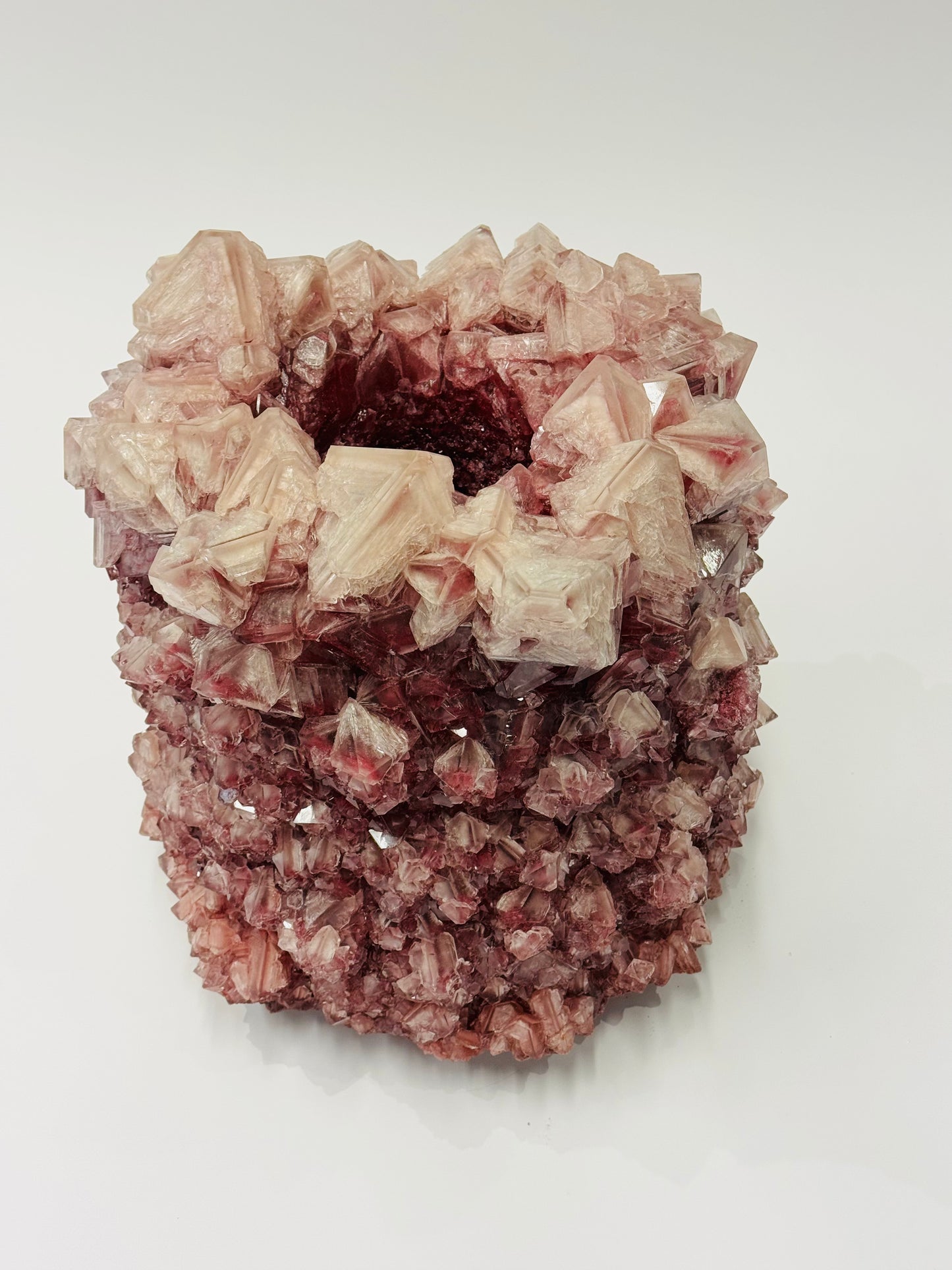 Medium Vase - Marbled Red