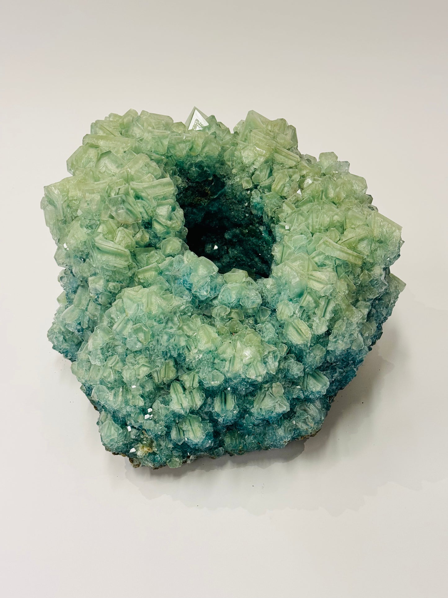 Medium Vase - Marbled Green