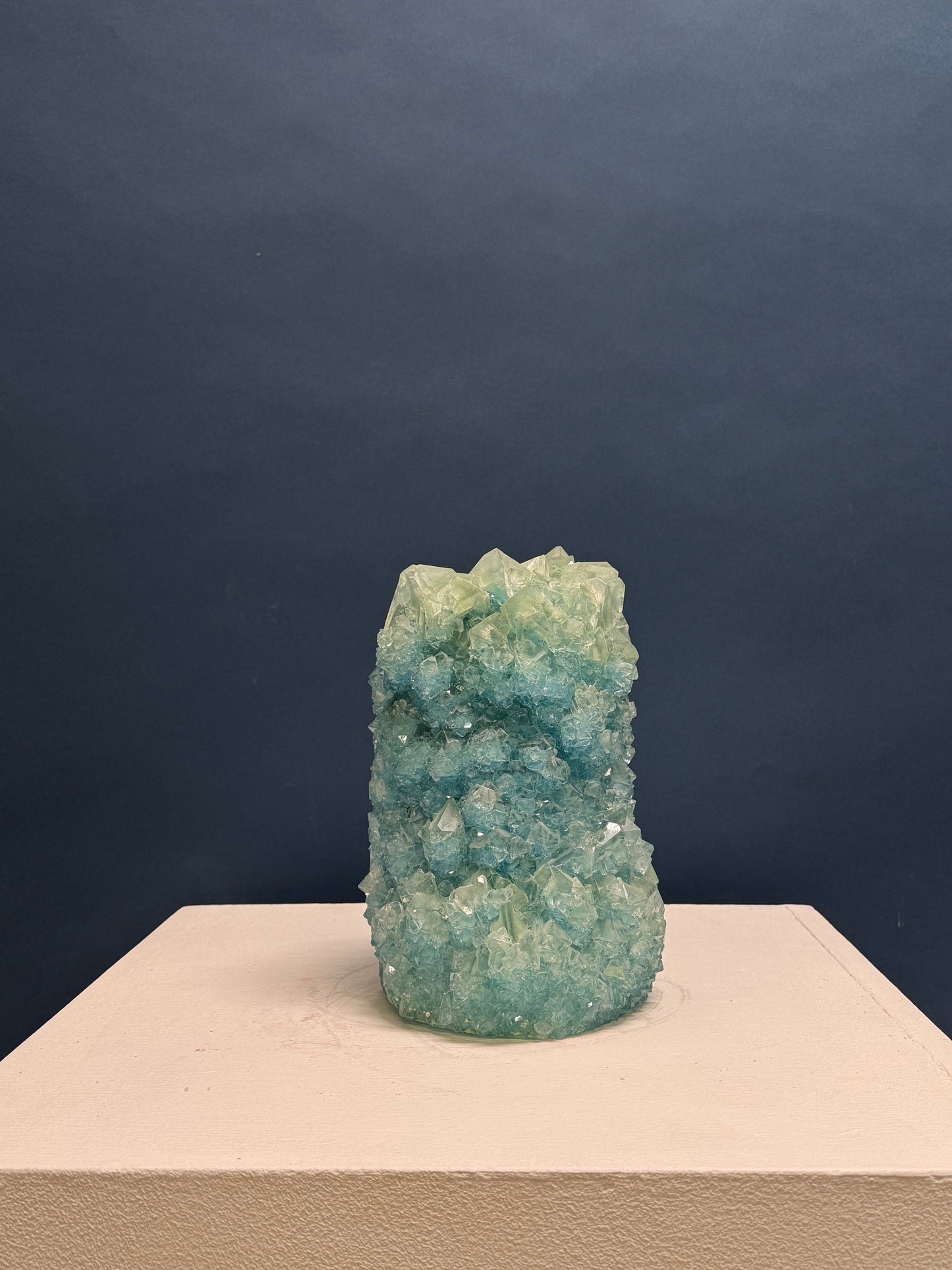 Small Vase - Marbled Green