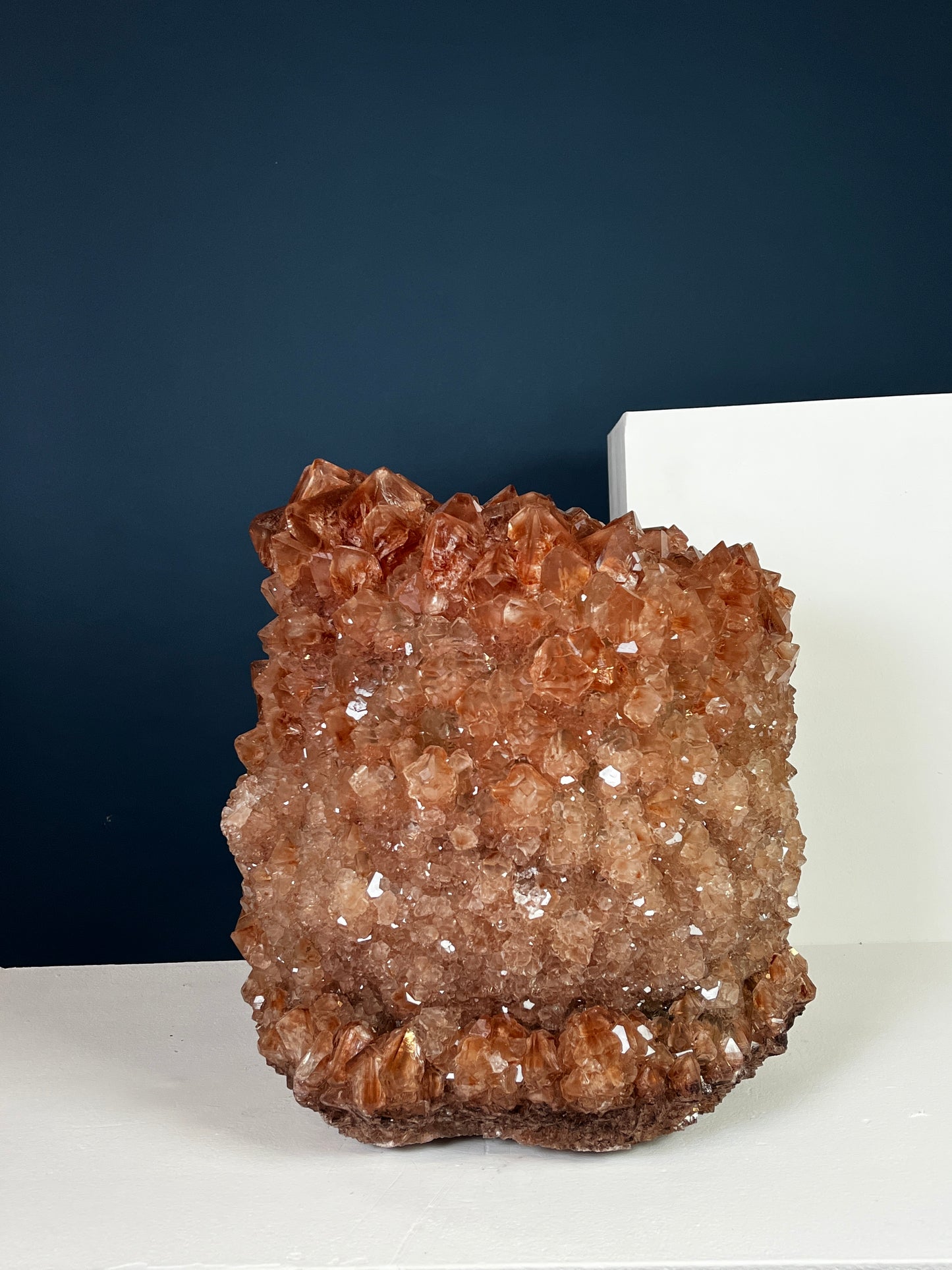 Crystal Vase Large - Coppery