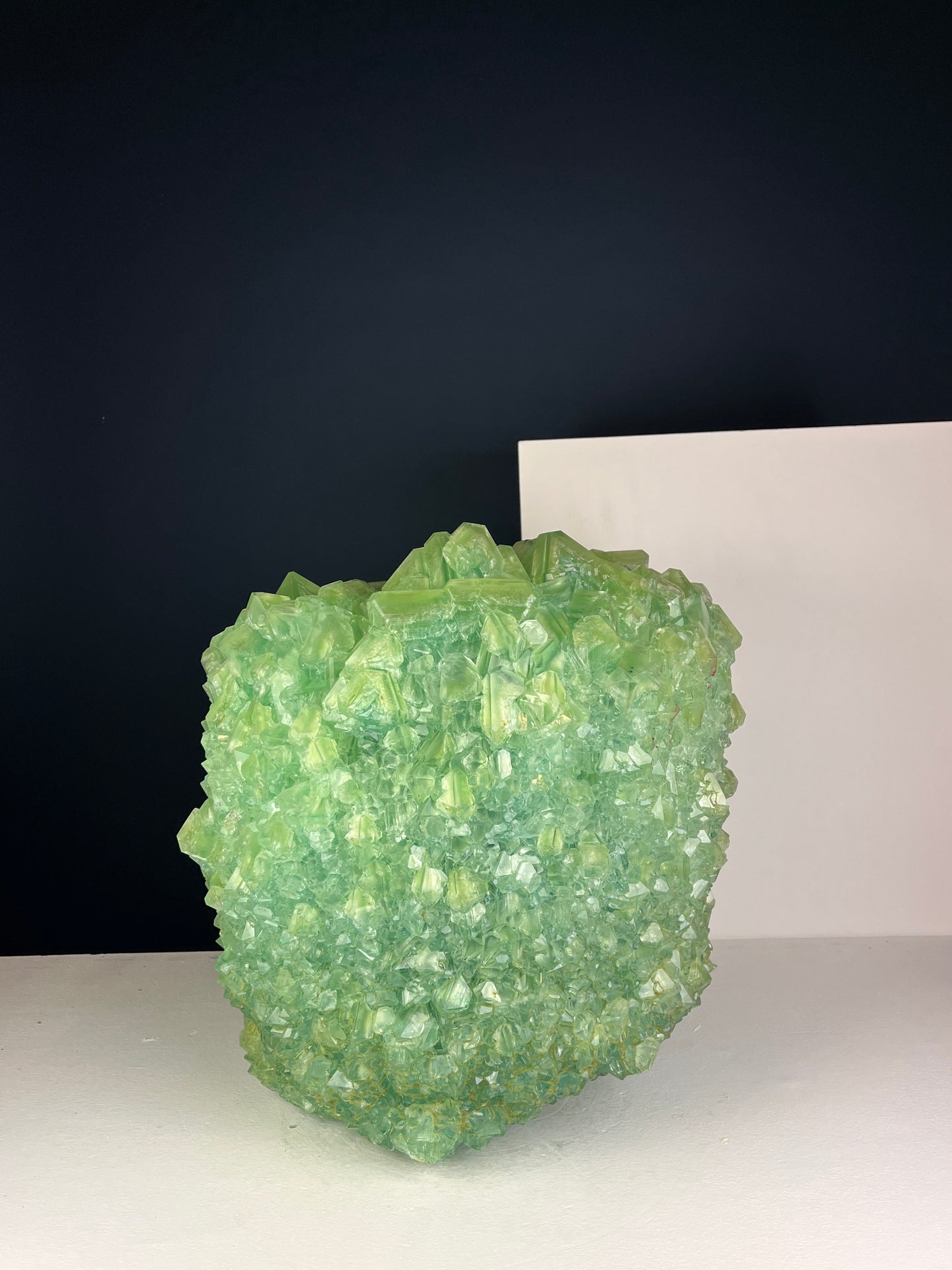 Crystal Vase Large - Light green